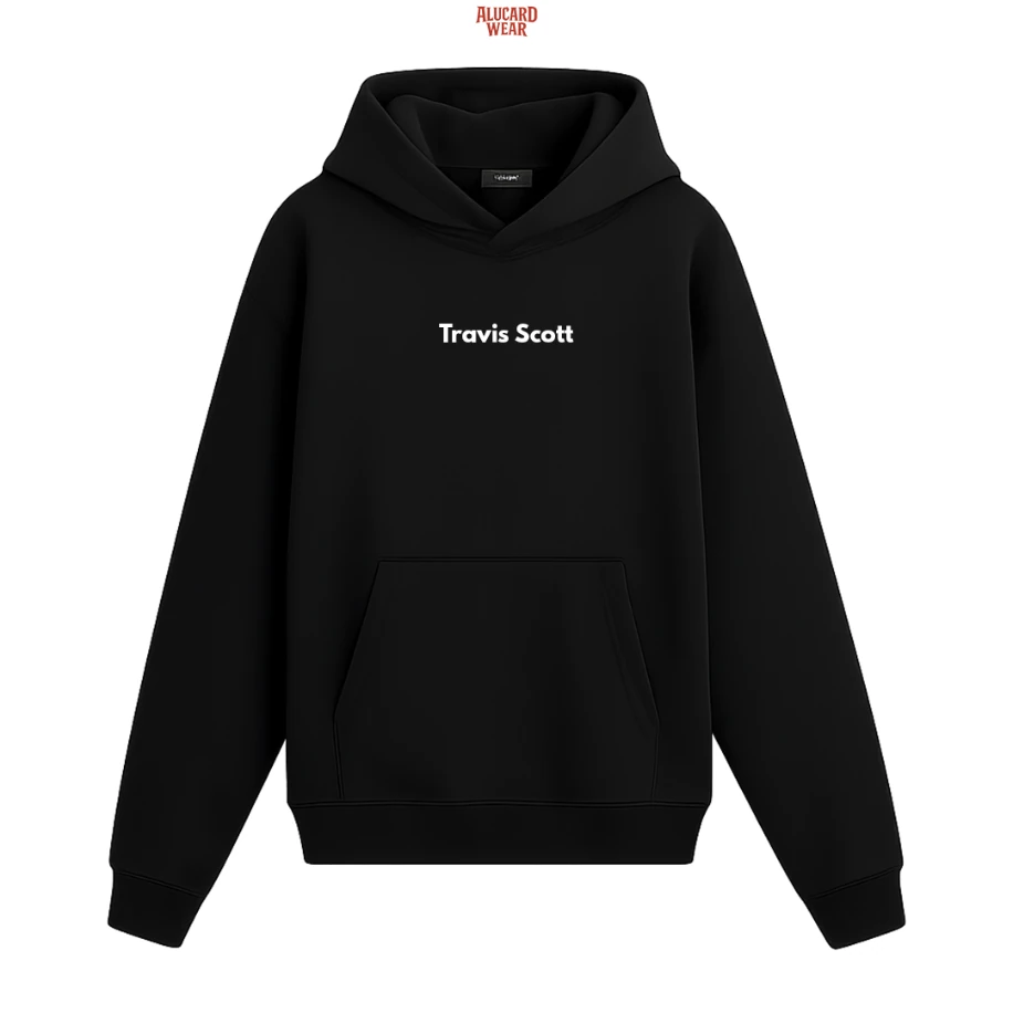 ''TRAVİS SCOOT'' Baskılı Hoodie