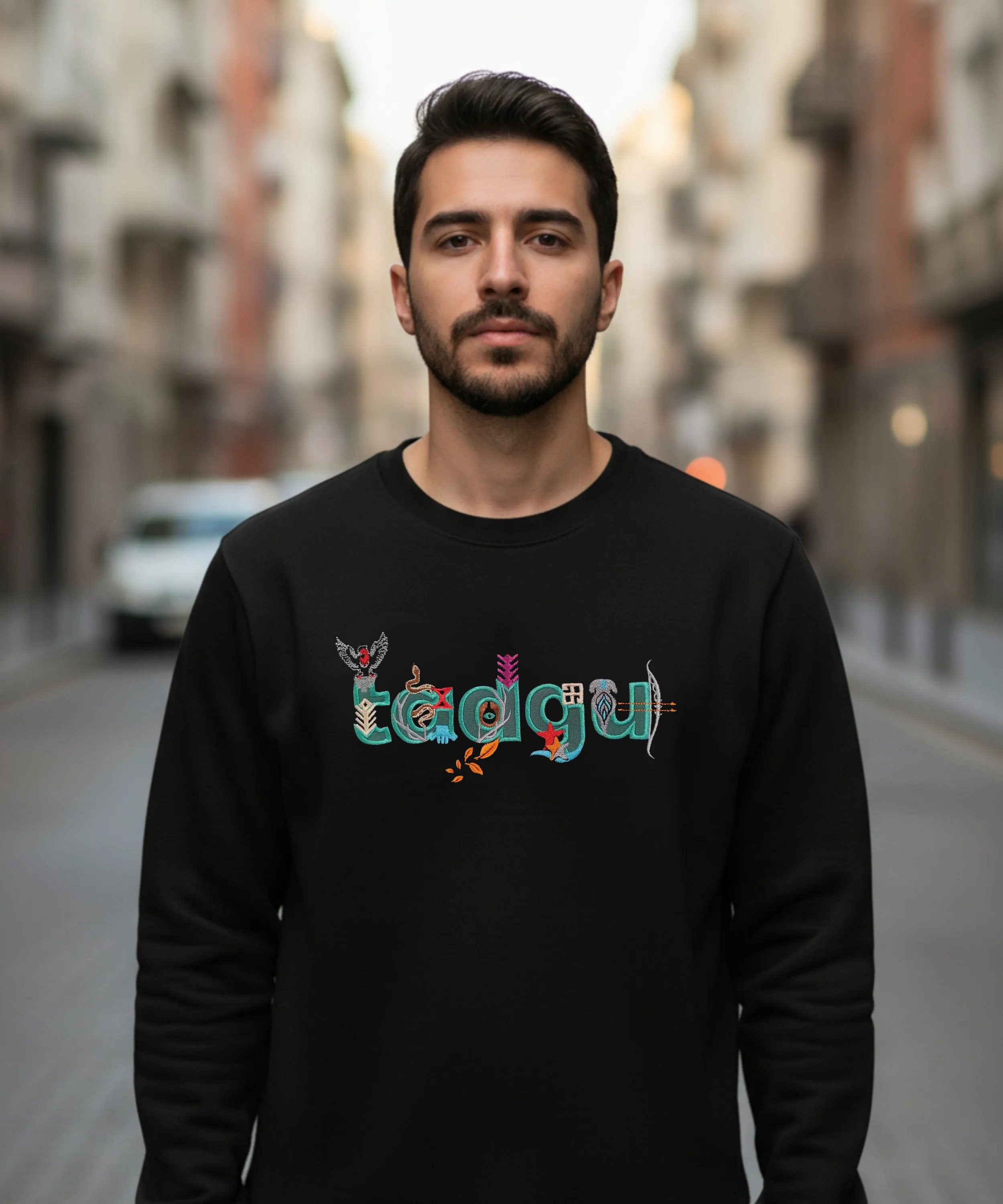 TADGU - Altaylardan Tuna'ya | Dikiş Basic Sweatshirt 