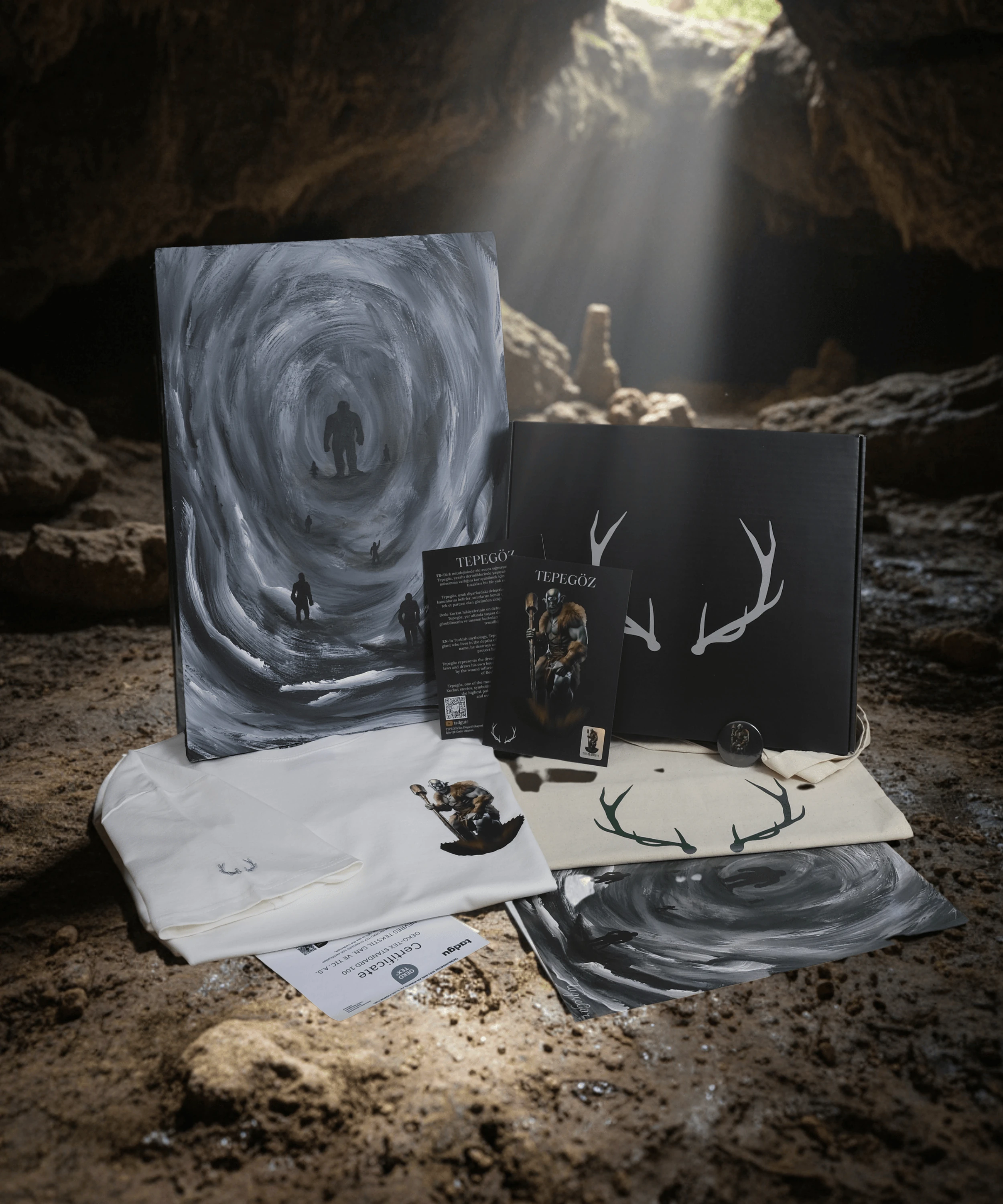 Tepegöz - Türk Mitolojisi Seti | Yaz Koleksiyonu