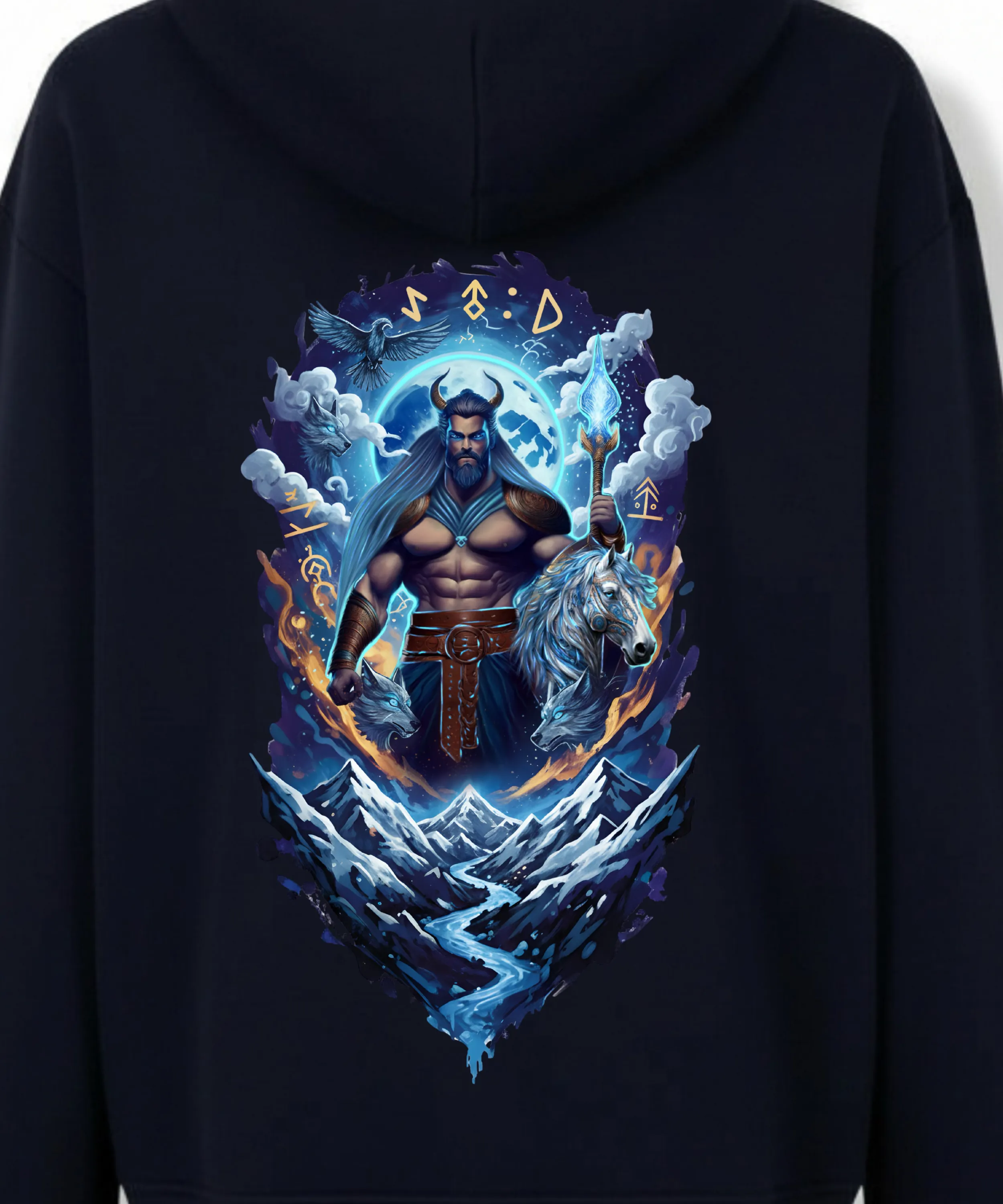 AY ATA  – Türk Mitolojisi Tekli Kapüşonlu Sweatshirt | Tadgu