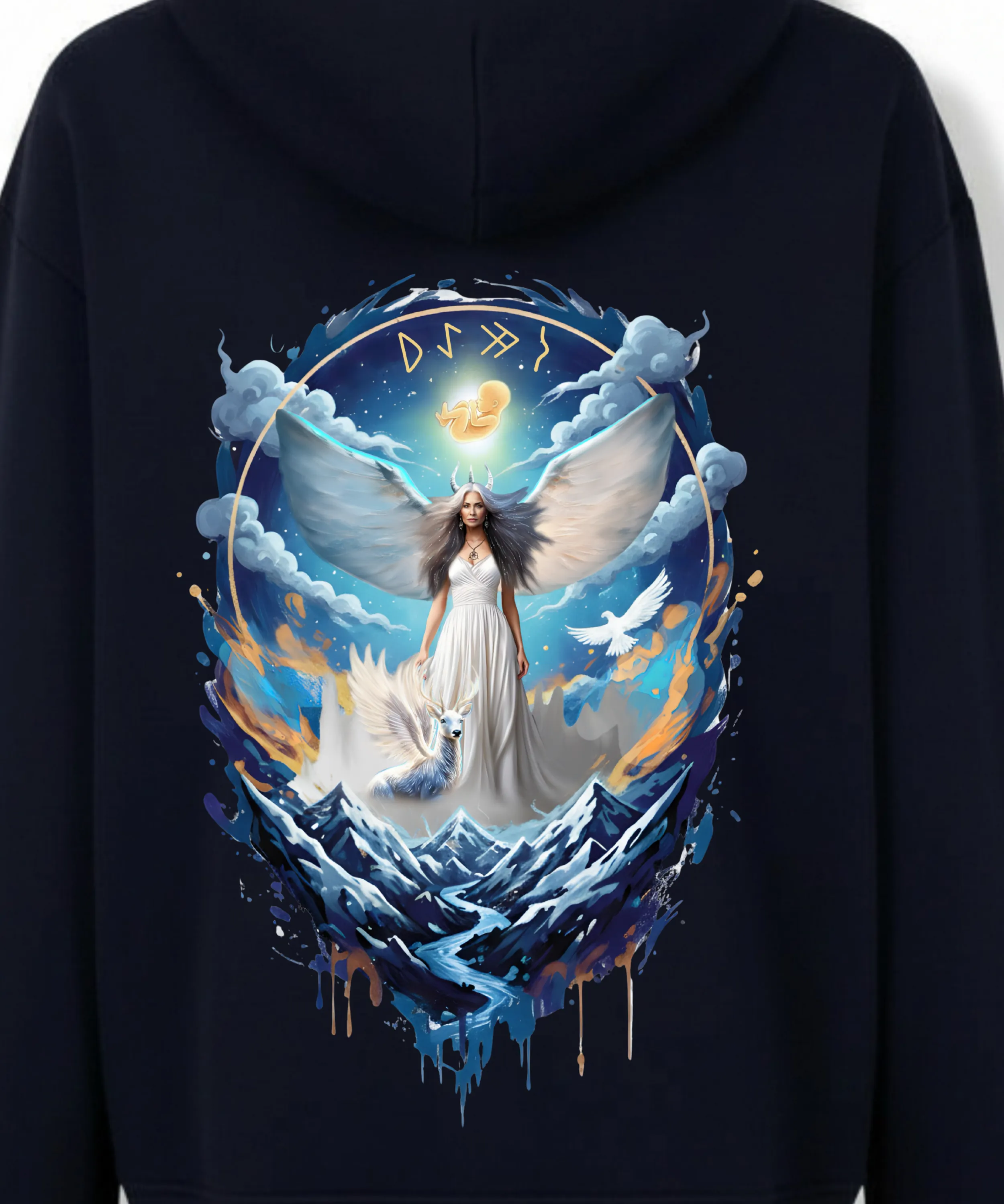 UMAY – Türk Mitolojisi Tekli Kapüşonlu Sweatshirt | Tadgu