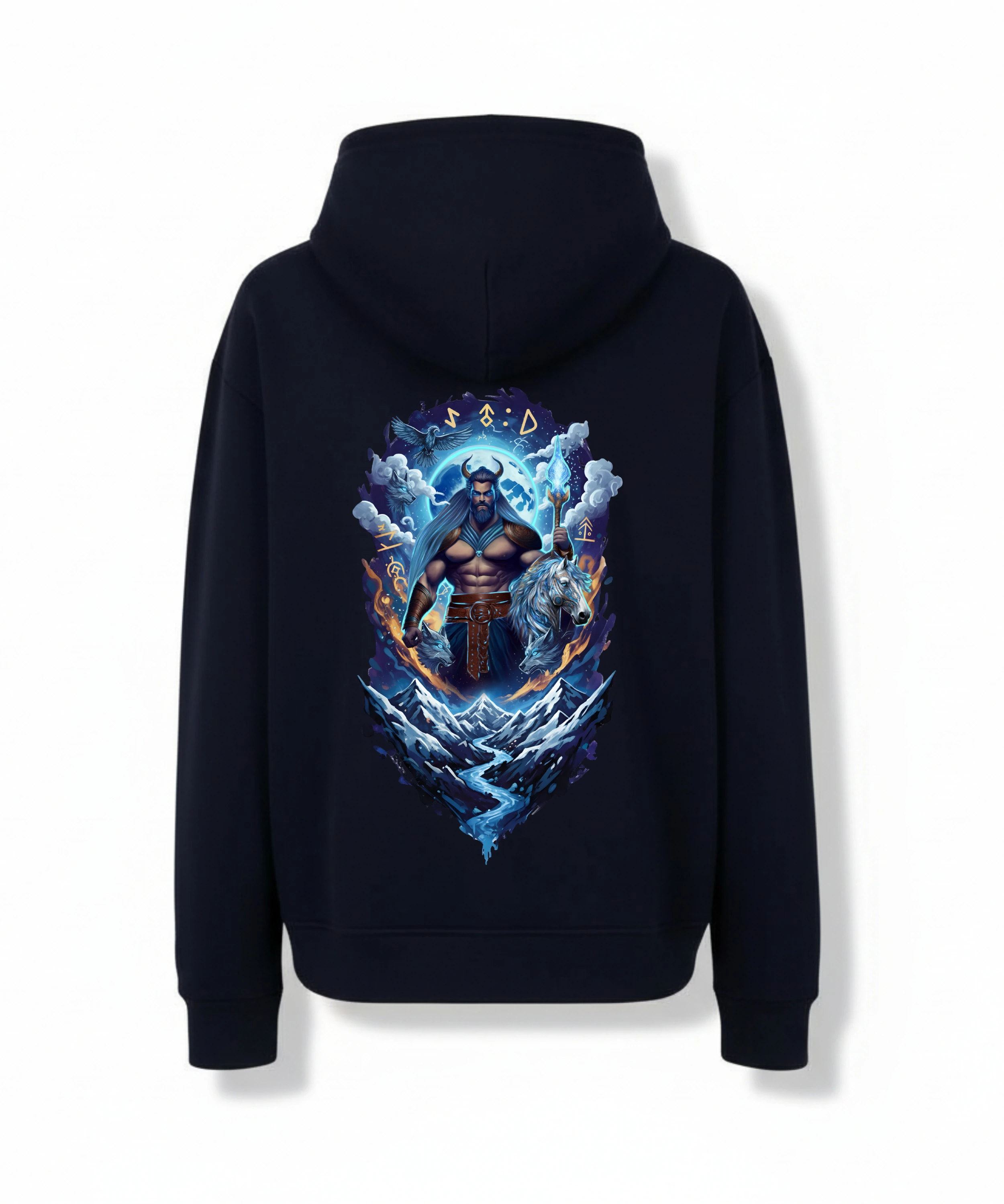 AY ATA  – Türk Mitolojisi Tekli Kapüşonlu Sweatshirt | Tadgu