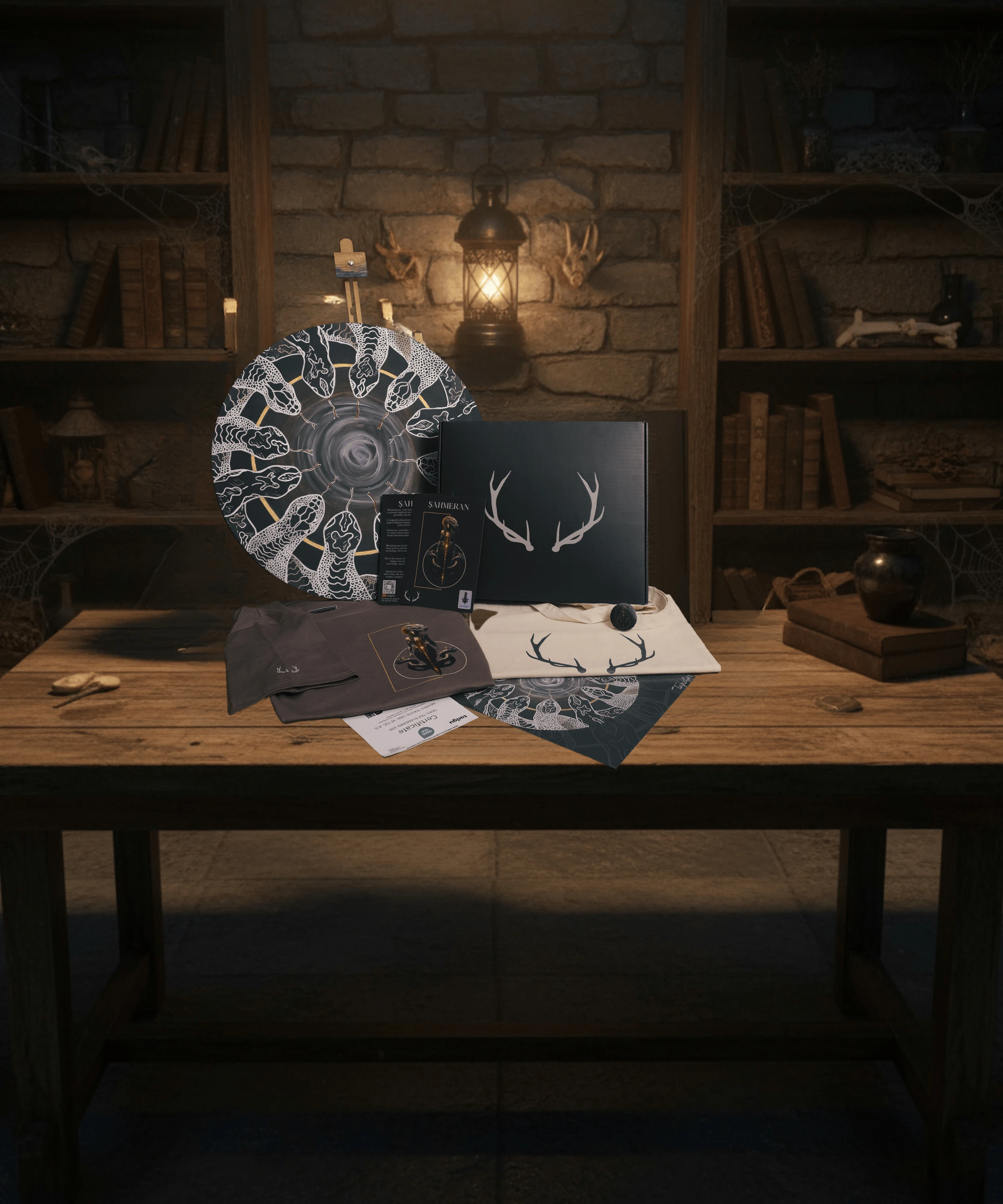 Şahmeran - Türk Mitolojisi Seti | Yaz Koleksiyonu