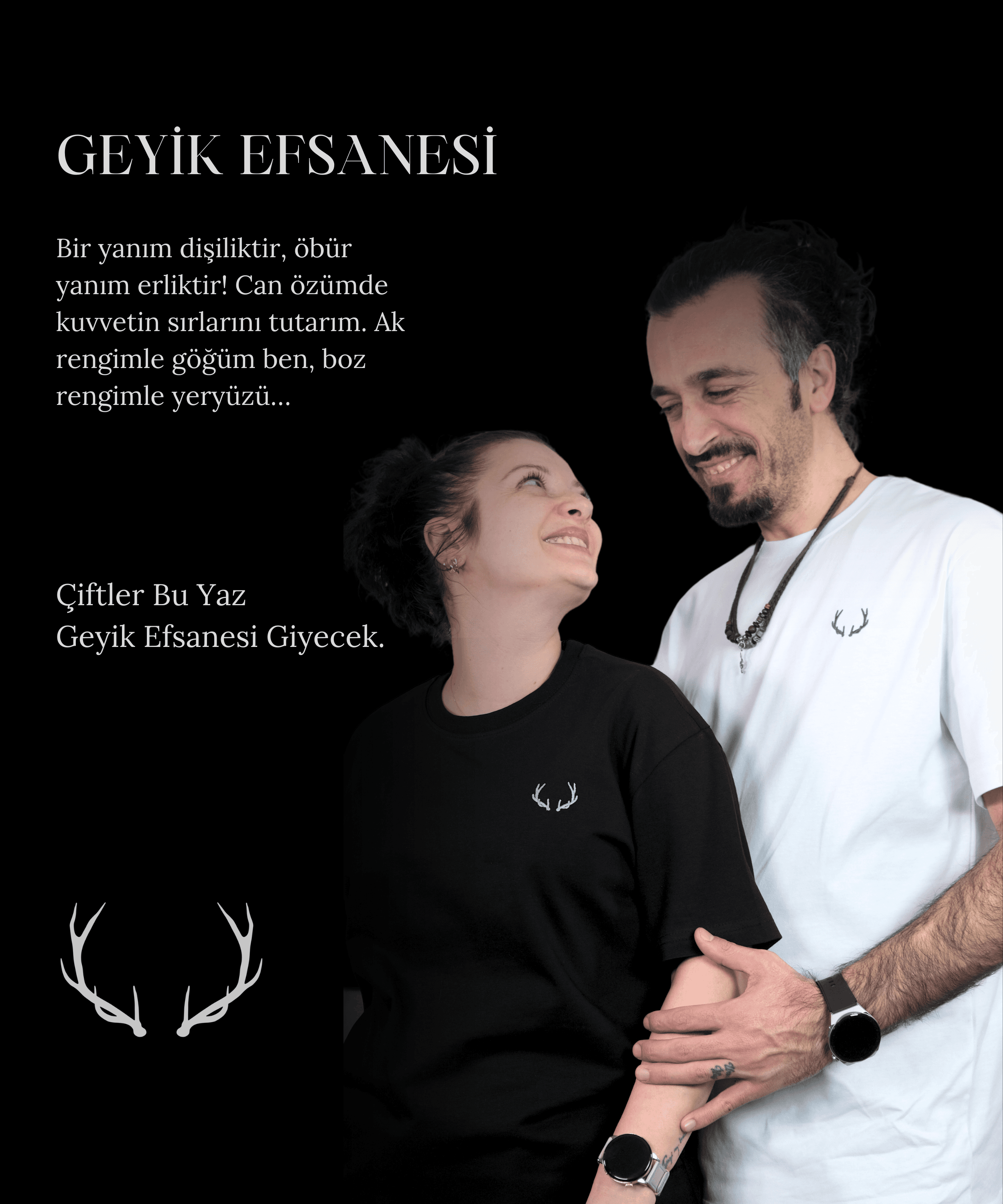 GEYİK EFSANESİ I %100 PAMUK TİŞÖRT