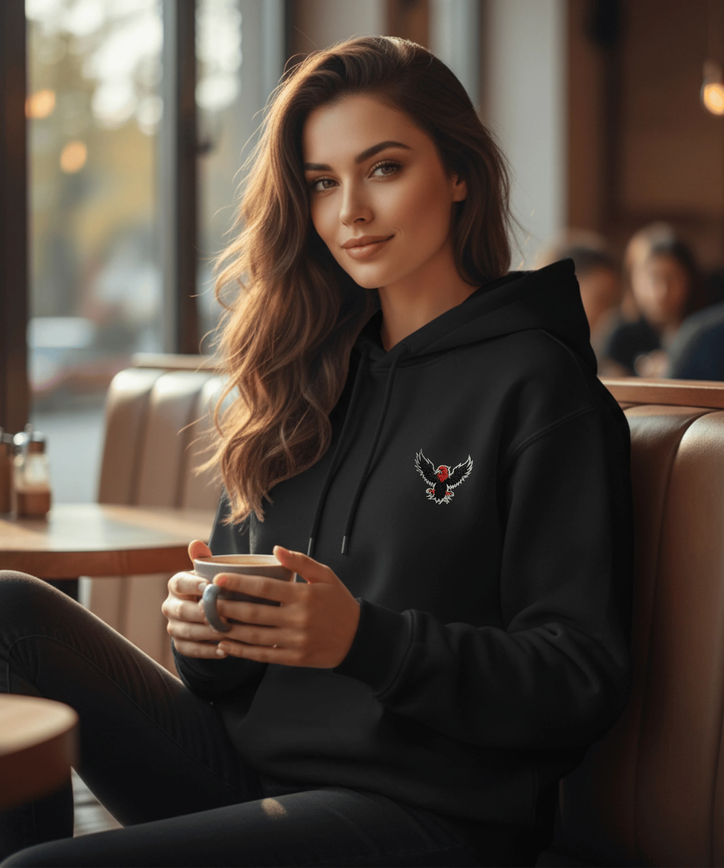 ERLİK - Türk Mitolojisi Tekli Kapüşonlu Sweatshirt | Tadgu