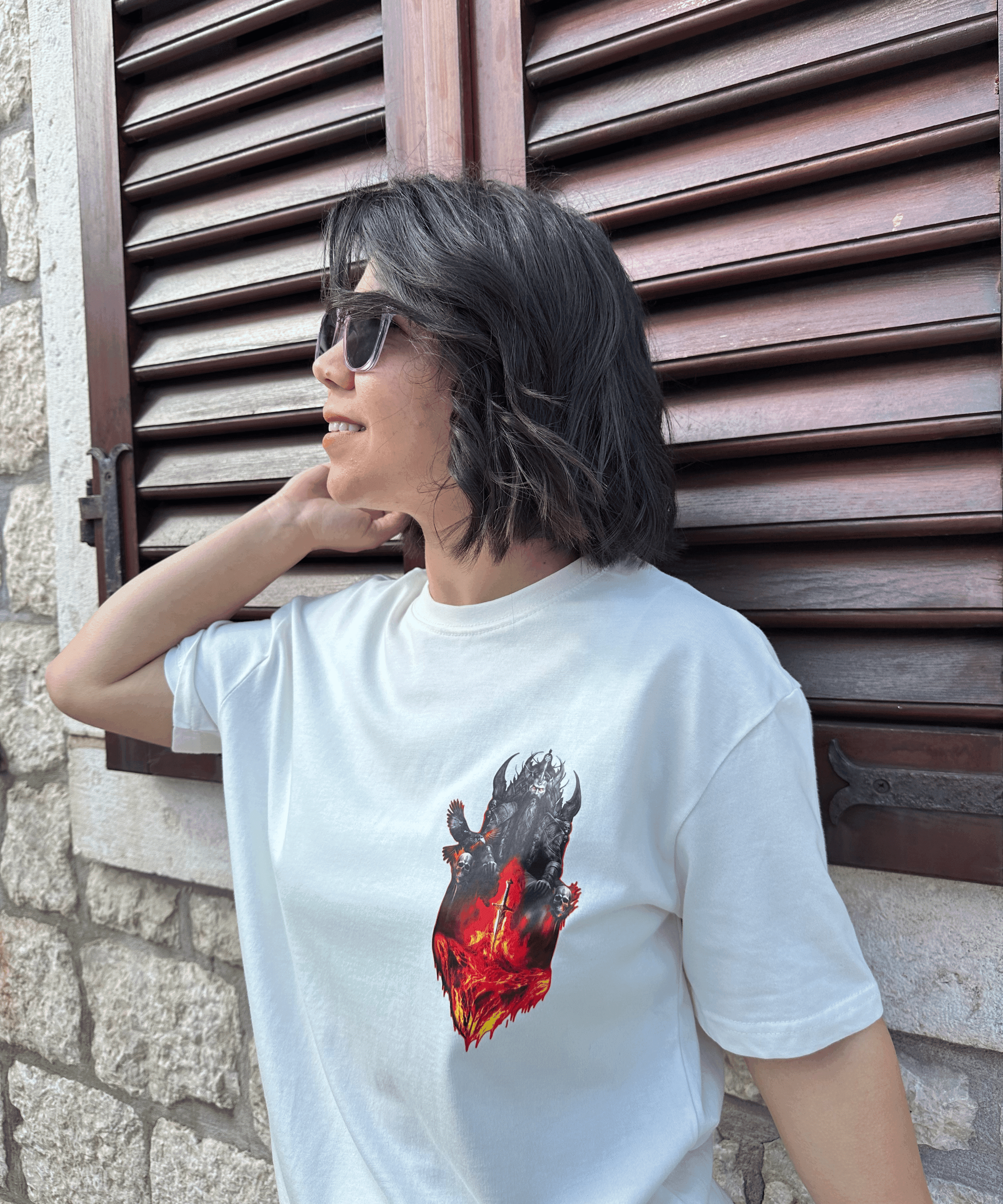 ERLİK HAN  I TÜRK MİTOLOJİSİ I %100 PAMUK TİŞÖRT