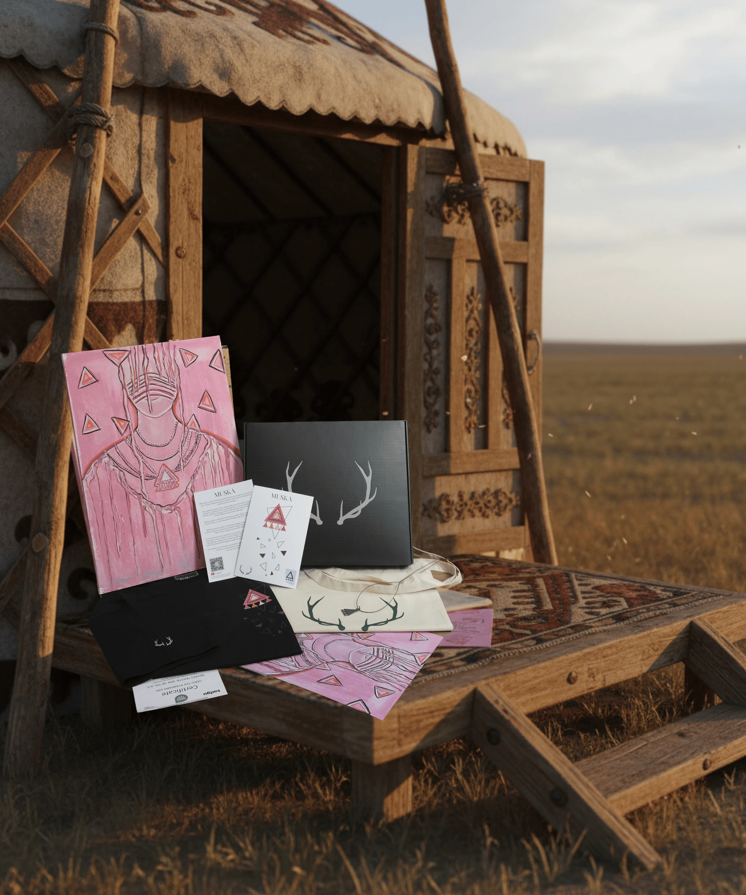 Muska - Anadolu Motifleri Seti | Yaz Koleksiyonu