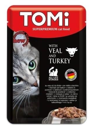 Tomi Dana & Hindili Kedi Maması 100 Gr.