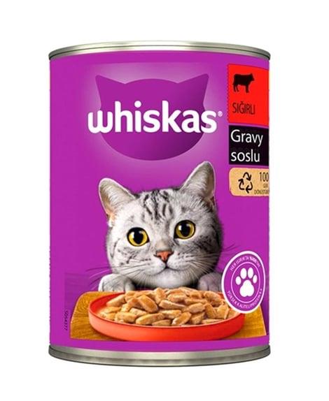 Whiskas Sığır Etli Yetişkin Kedi Konservesi 400 Gr