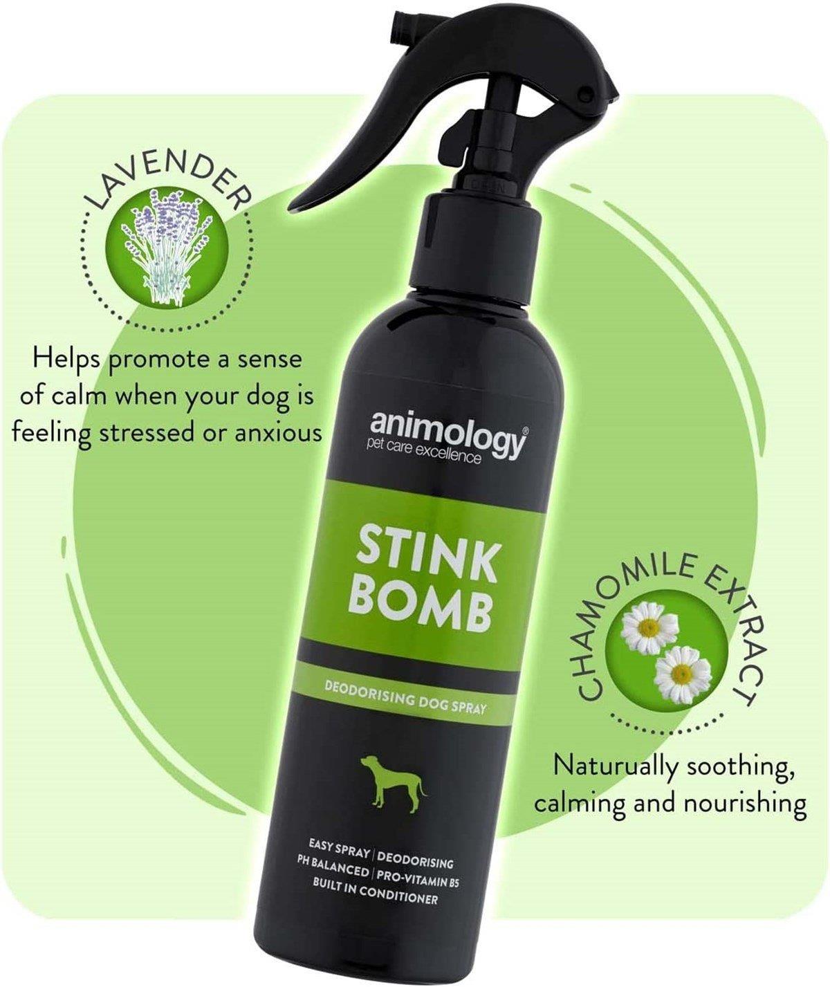 Animology Stink Bomb Spray Kötü Koku Giderici Köpek Bakım Spreyi 250 ML.