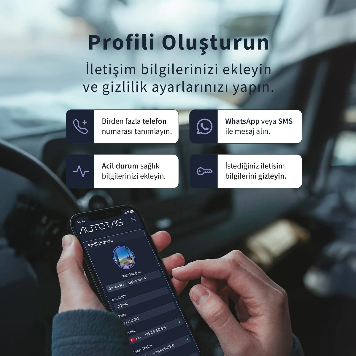 AutoTag Akıllı Araç Etiketi