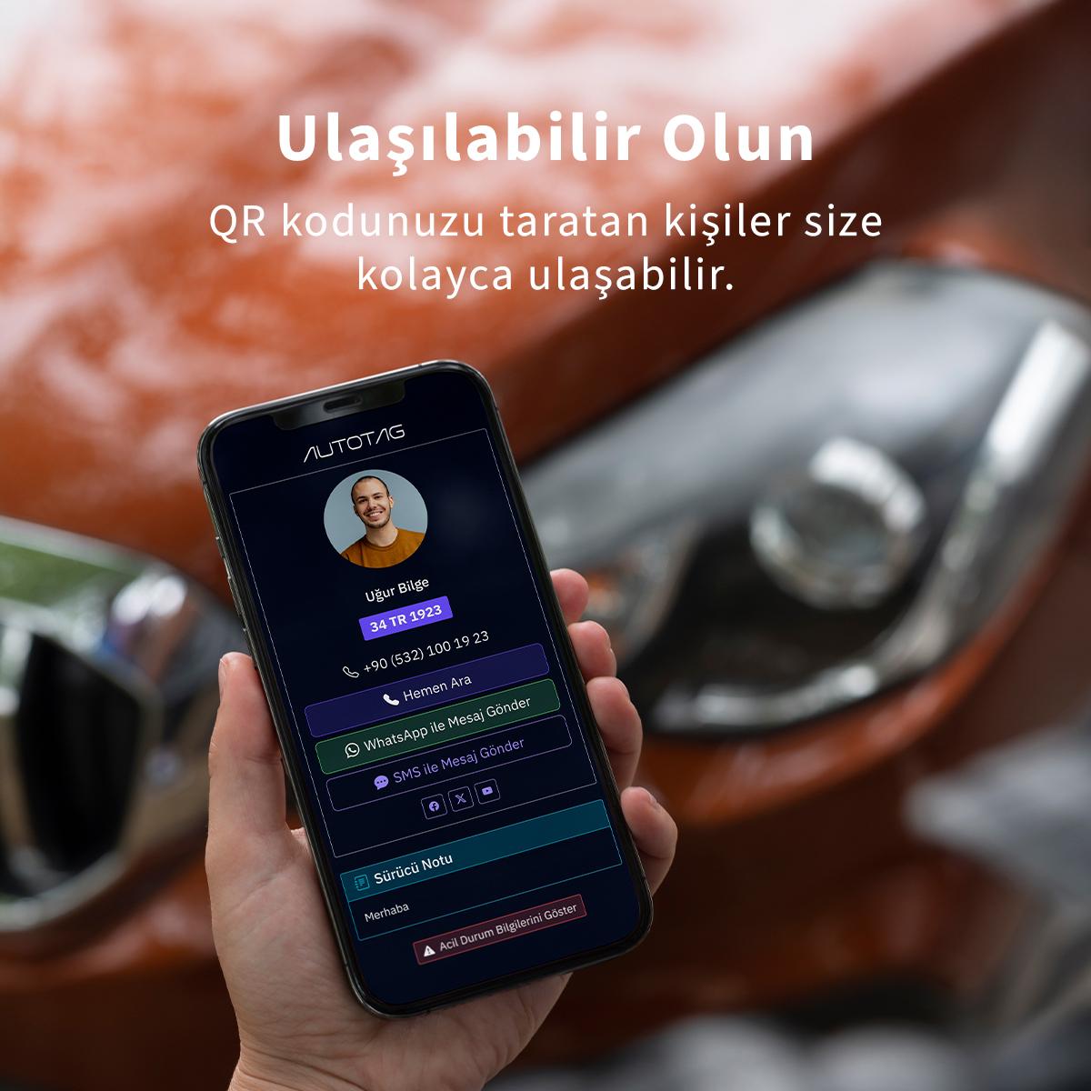 AutoTag Akıllı Araç Etiketi