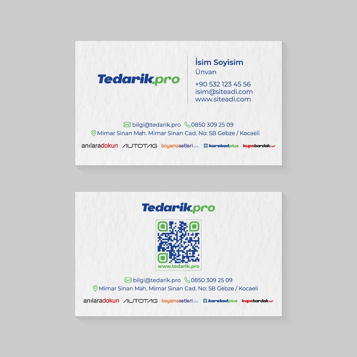 Tuale Fantazi Kartvizit 315 gr. (1000 Adet)