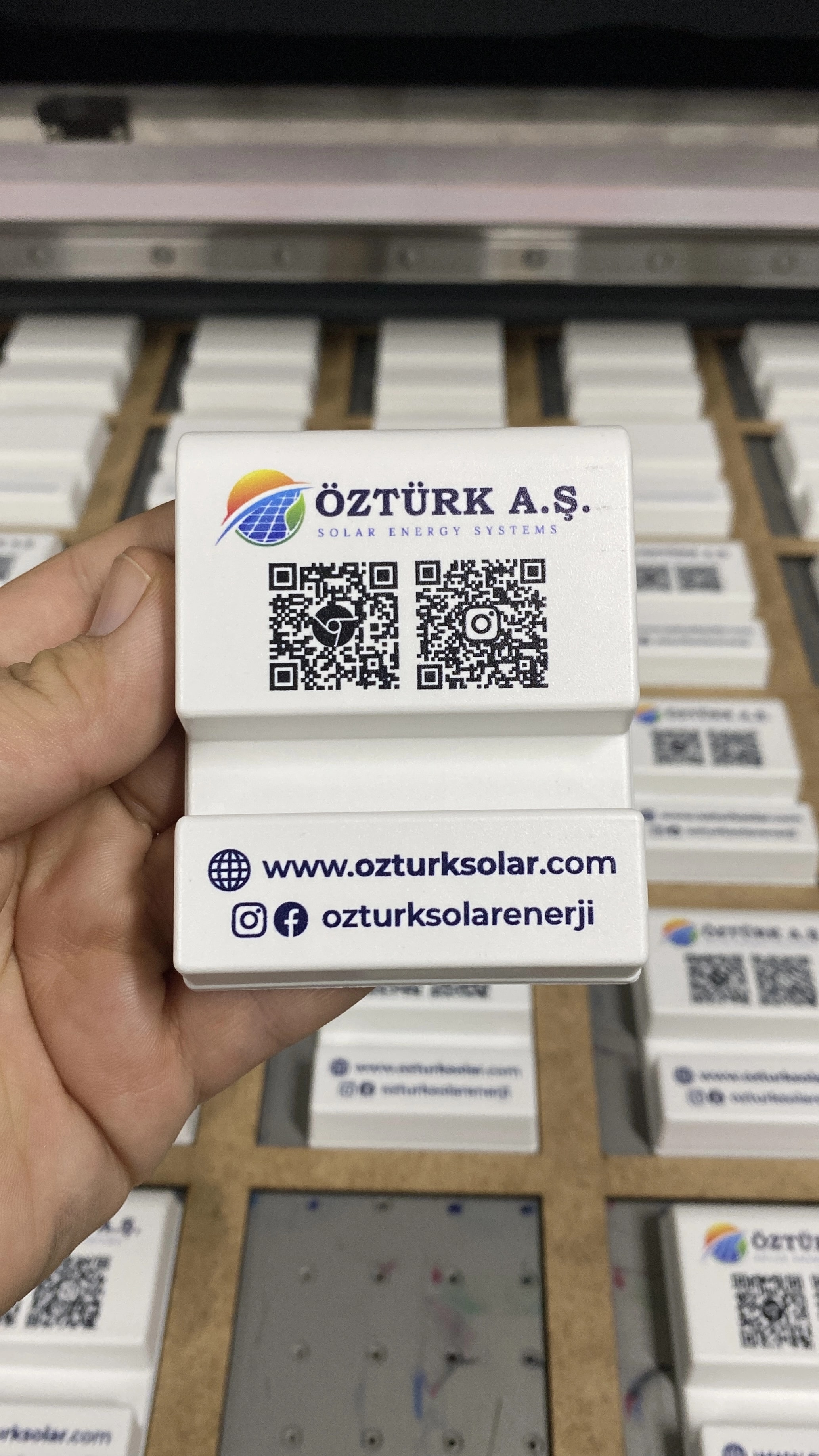 Plastik Telefon Tutucu (65x80)