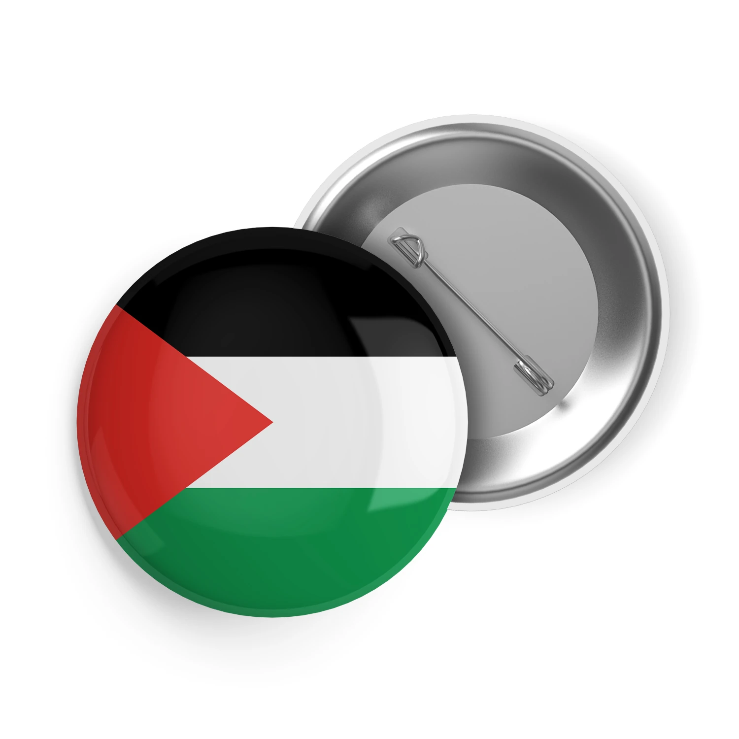 Filistin Bayrağı İğneli Buton Rozet