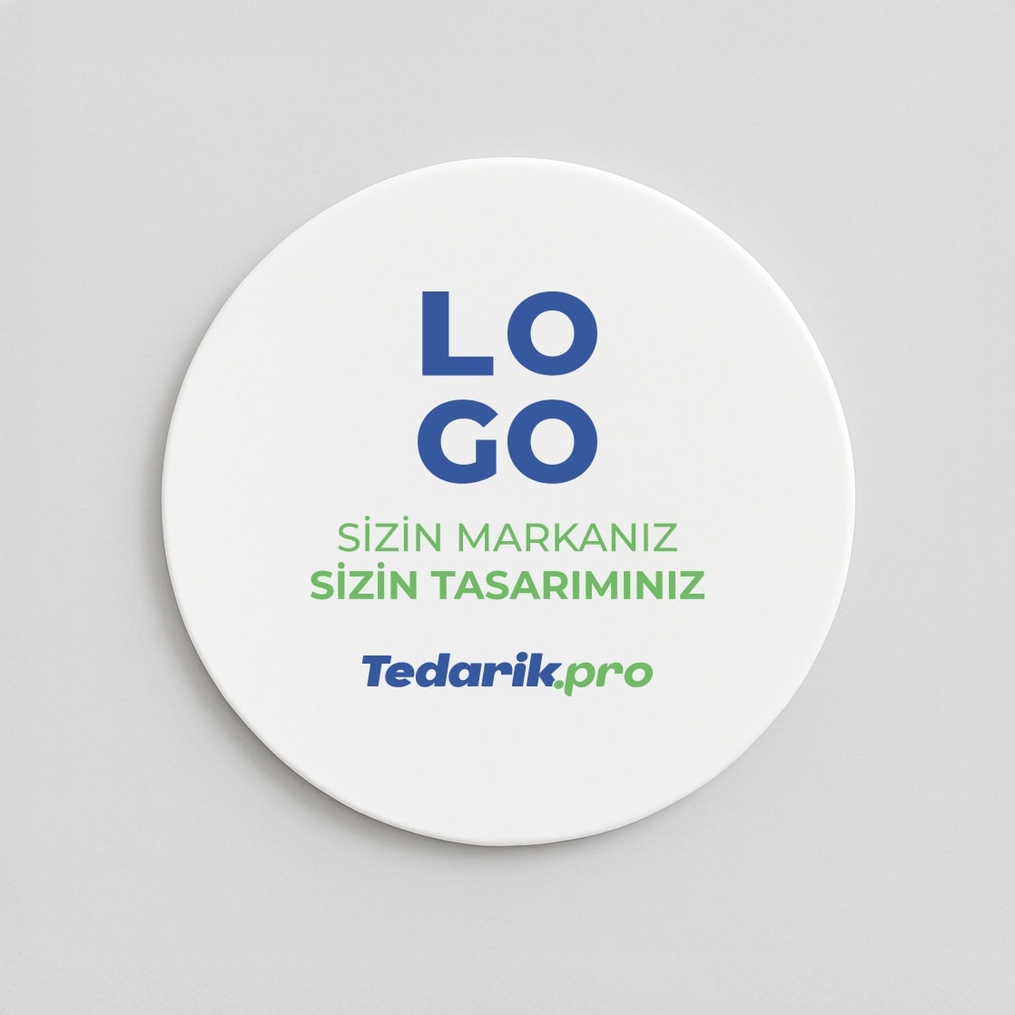 Plastik Bardak Altlığı (80mm)