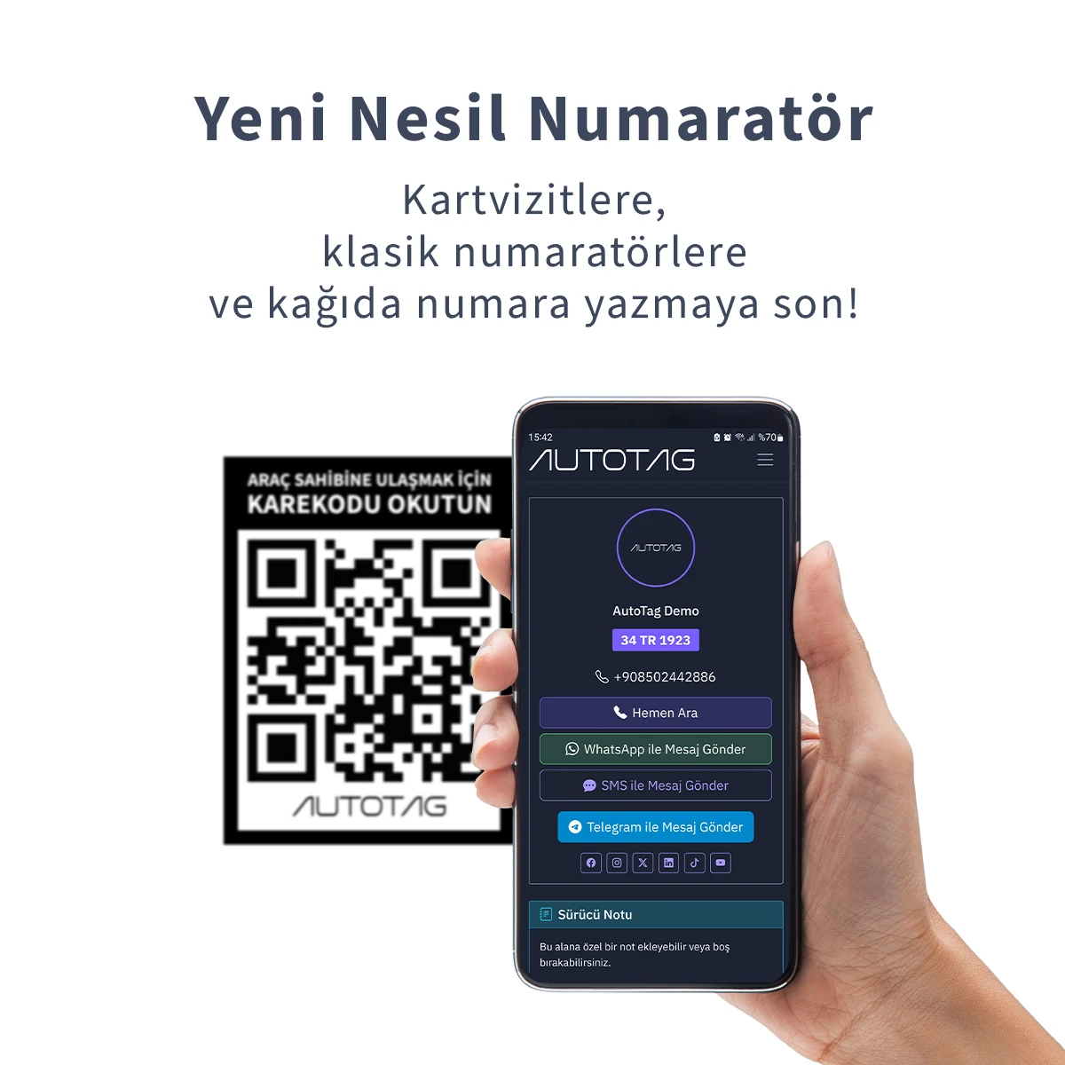 AutoTag Akıllı Araç Etiketi