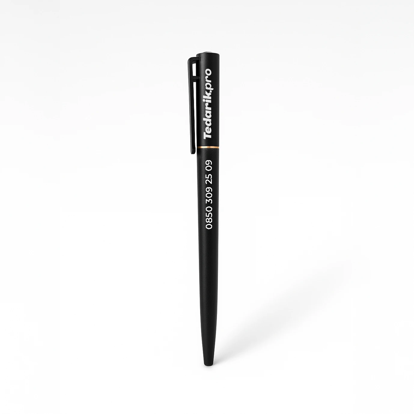 Çevirmeli Plastik Tükenmez Kalem (Siyah)