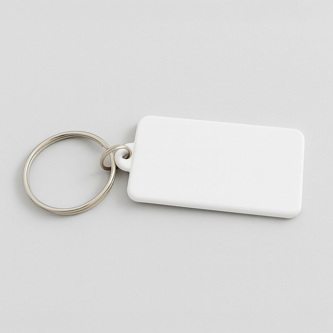 Sade Dikdörtgen Anahtarlık (25x40mm)