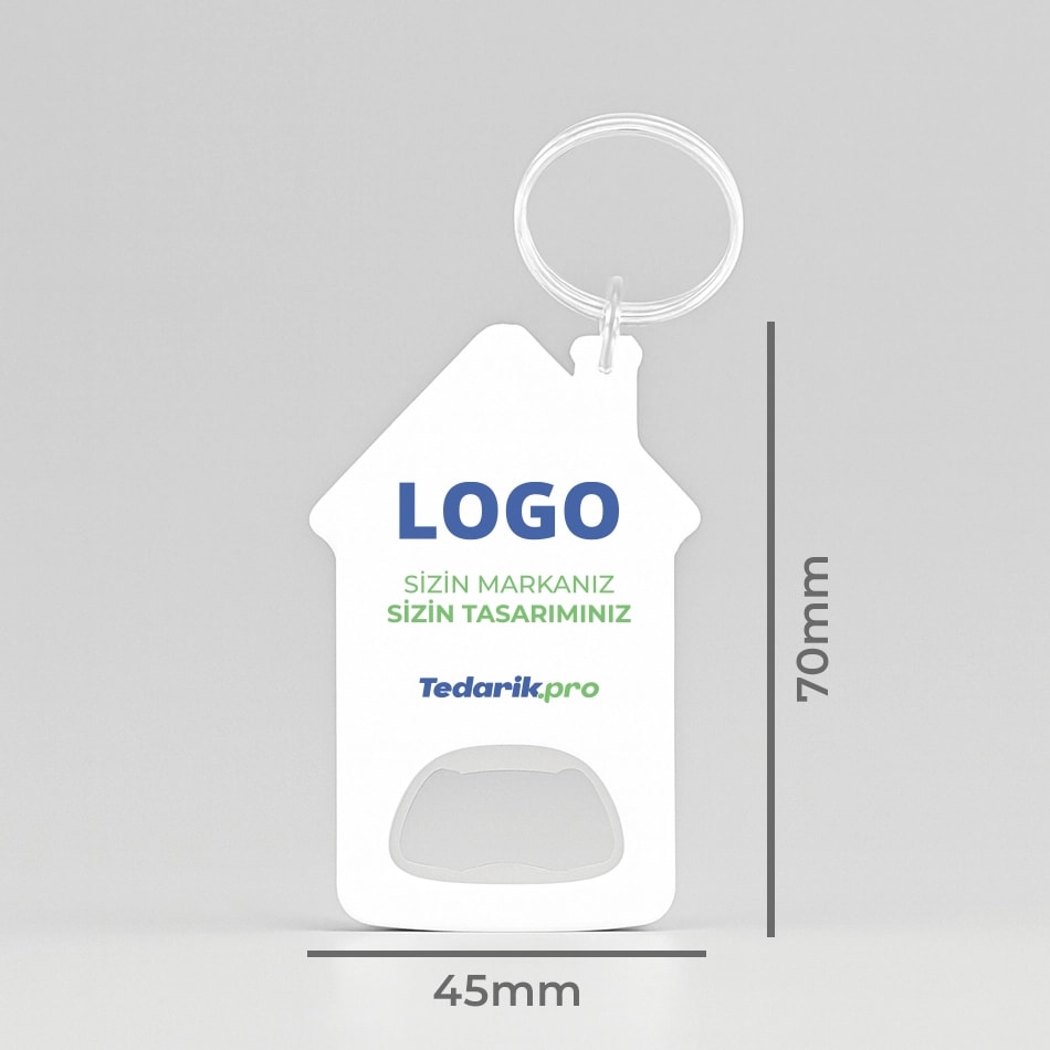 Açacaklı Ev Anahtarlık (45x70 mm)