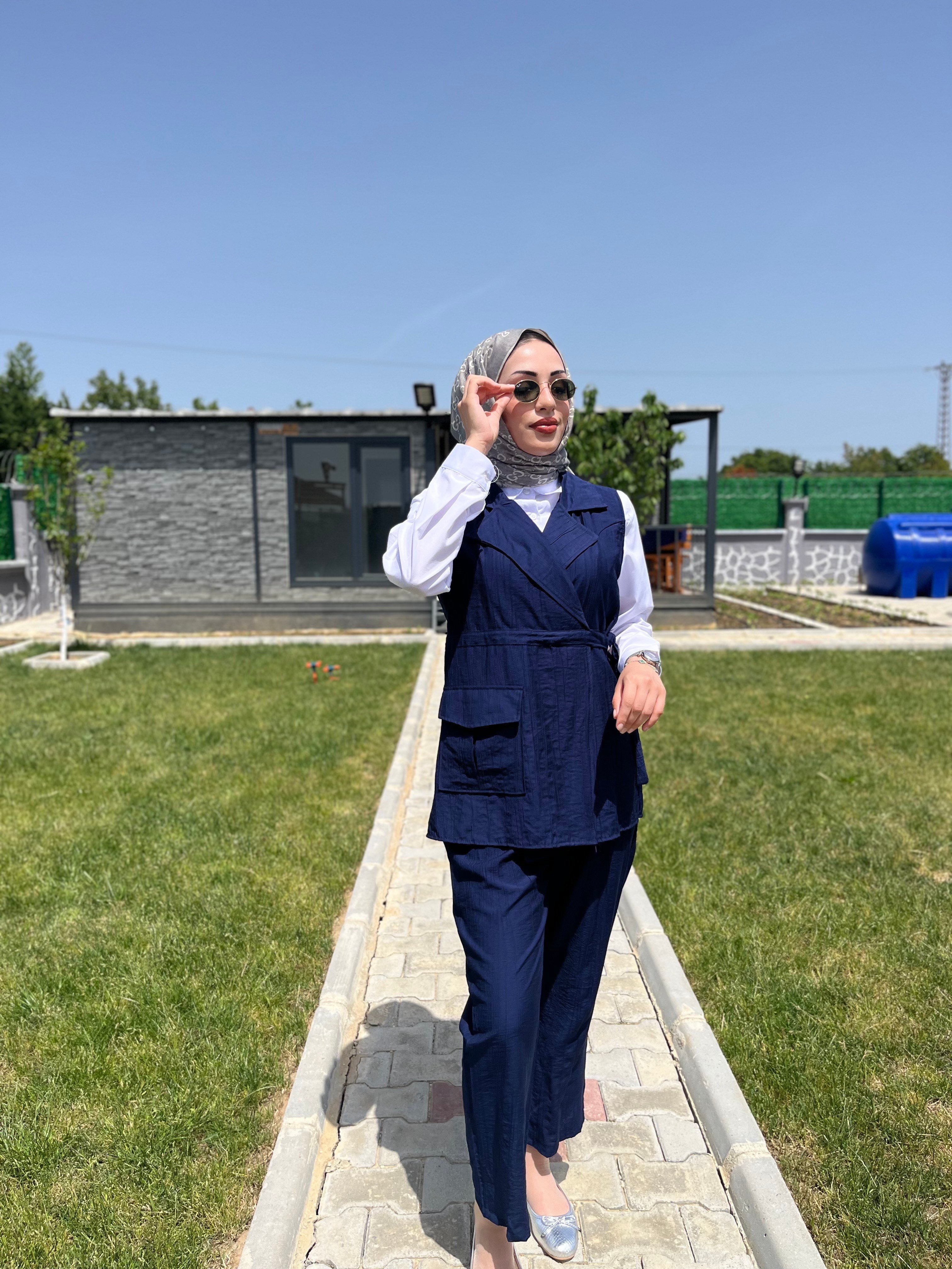KETEN TAKIM LACİVERT RENK