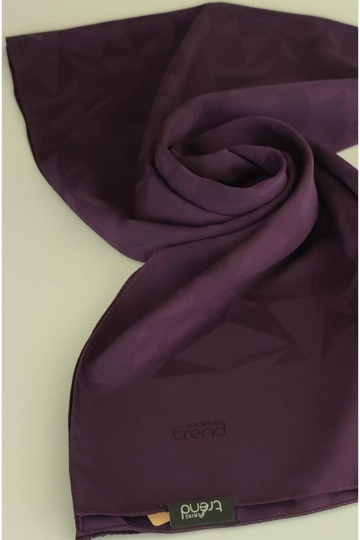 Armine Trend Mor Janjanlı Capri Şal -7-