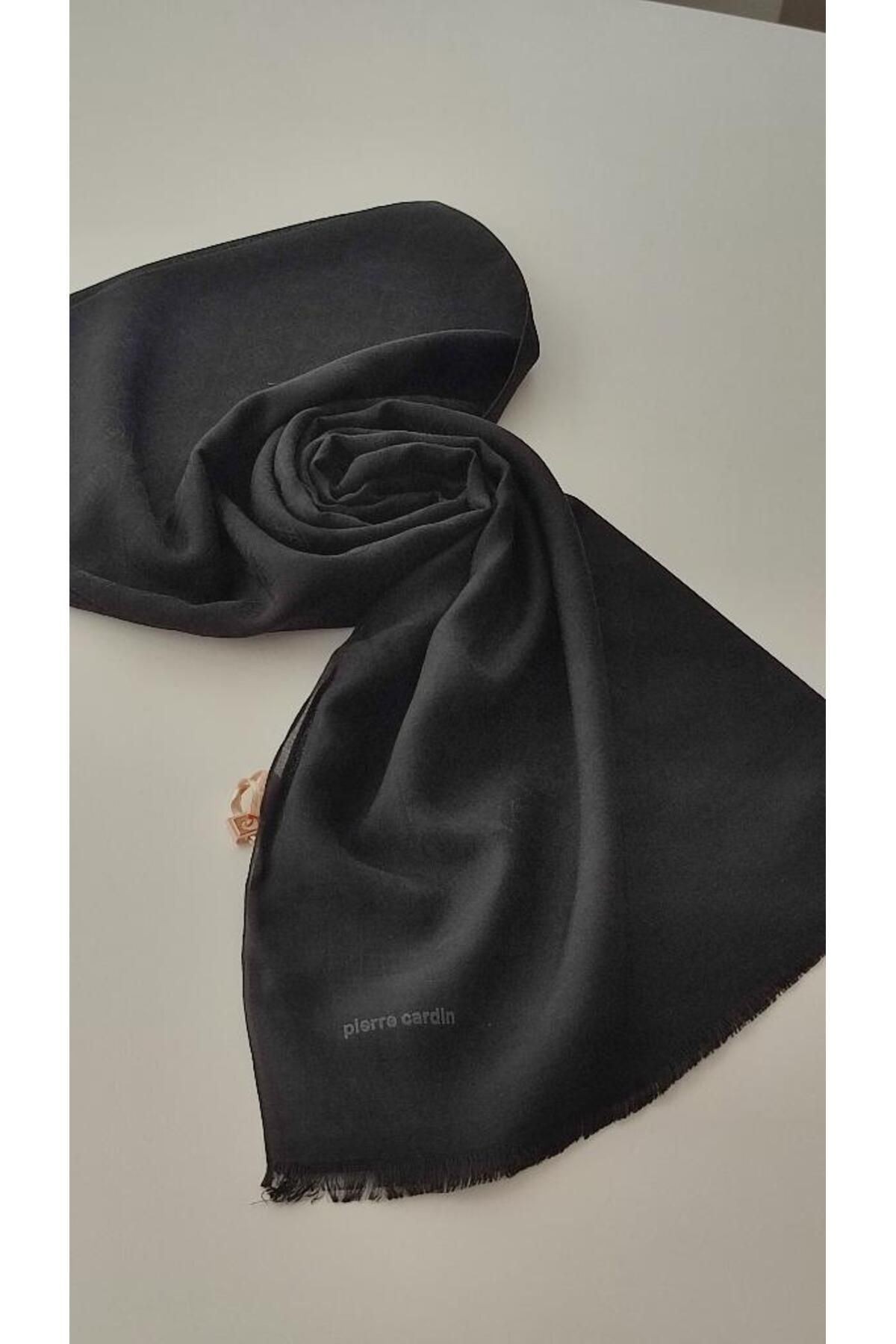 Siyah Pierre Cardin Şal