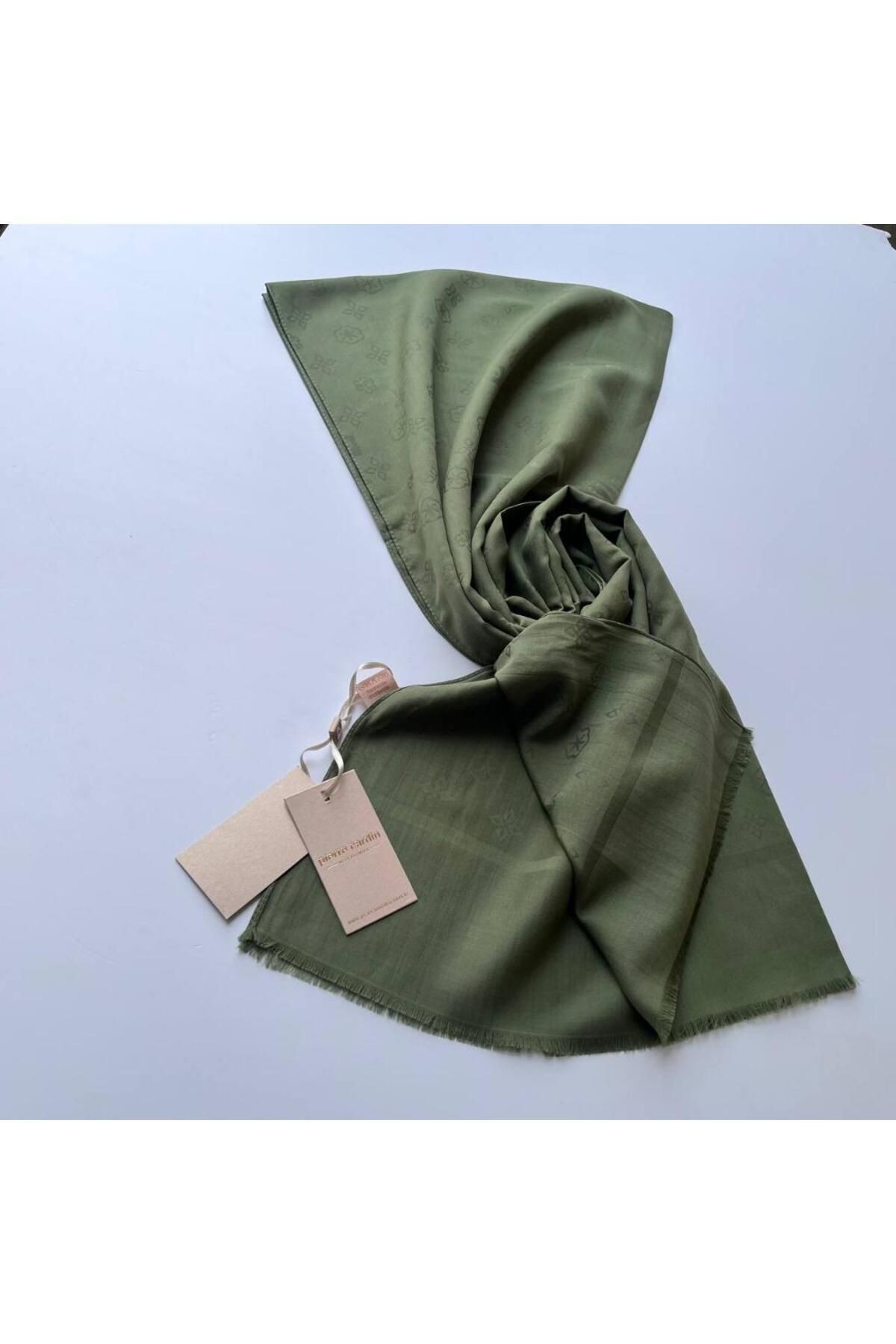Yeşil Pierre Cardin Cotton Şal