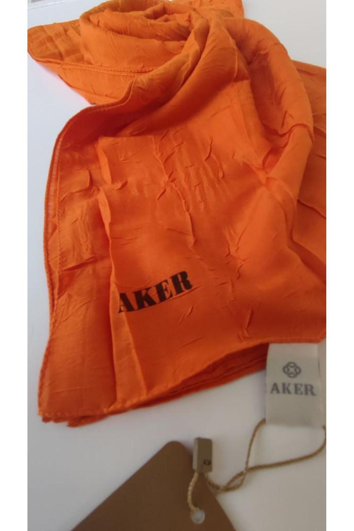 Turuncu Aker  Kraş Şal