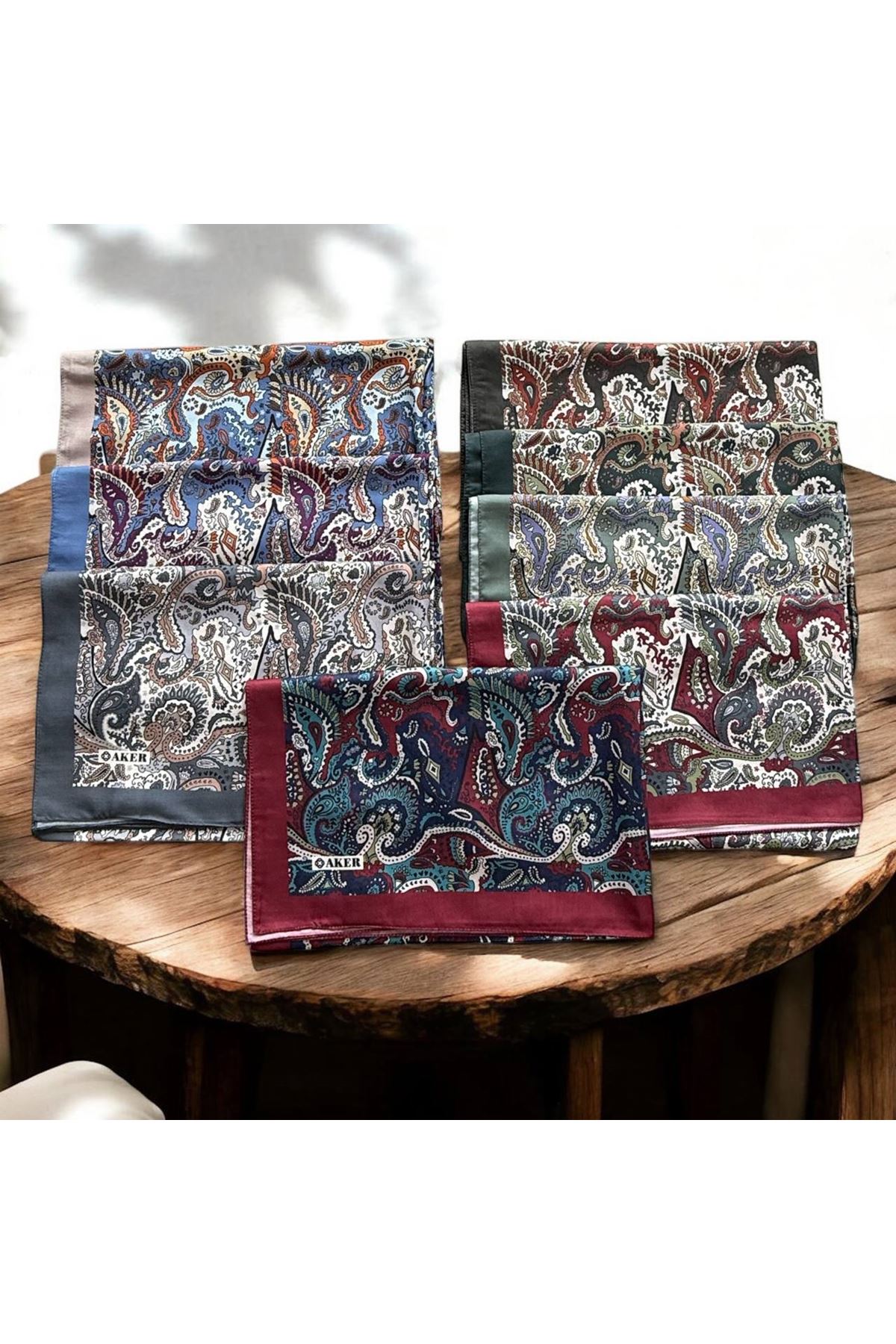 Gri Aker Soft Touch Şal