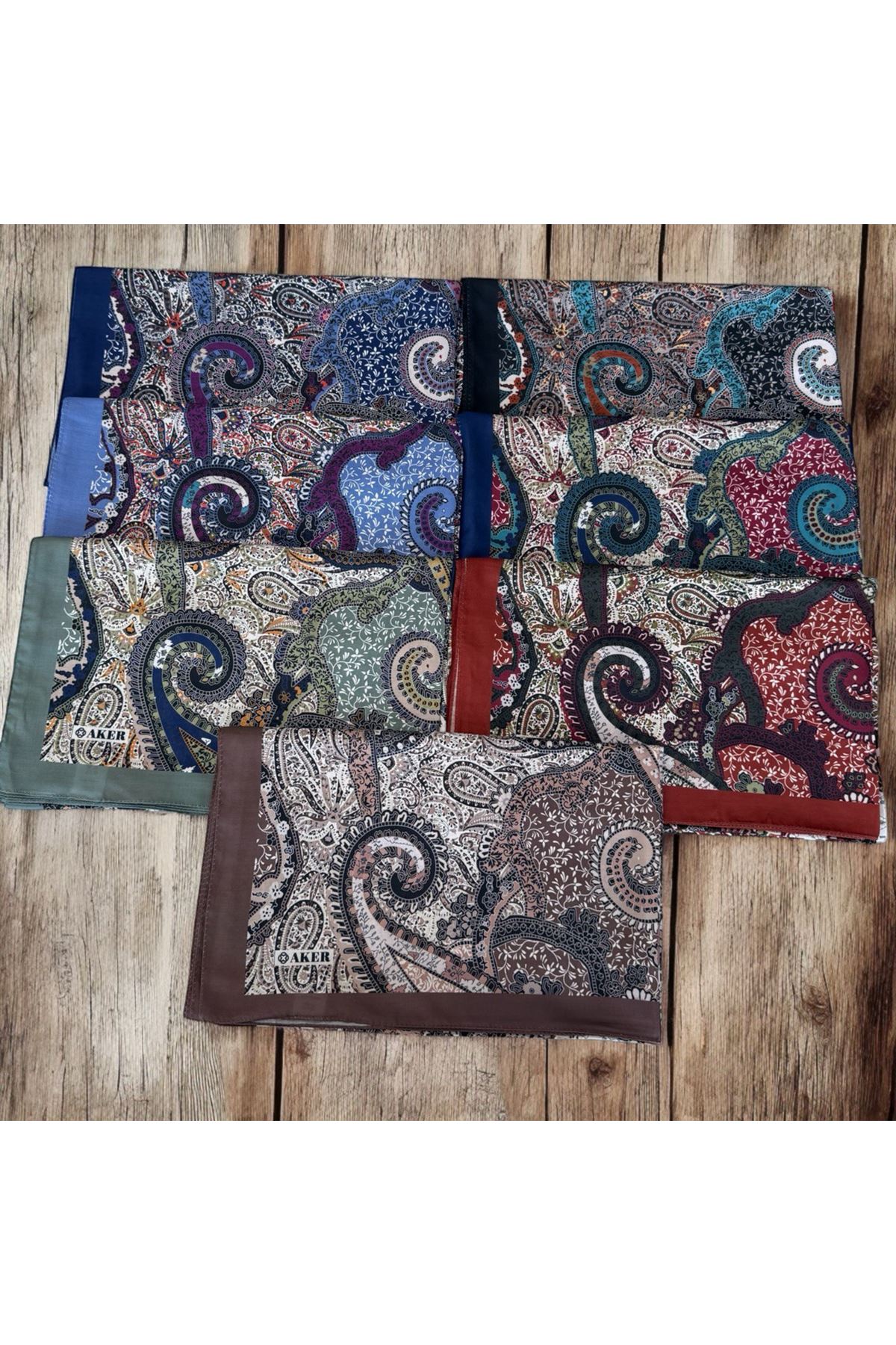 Lacivert Aker Soft Touch Şal 011