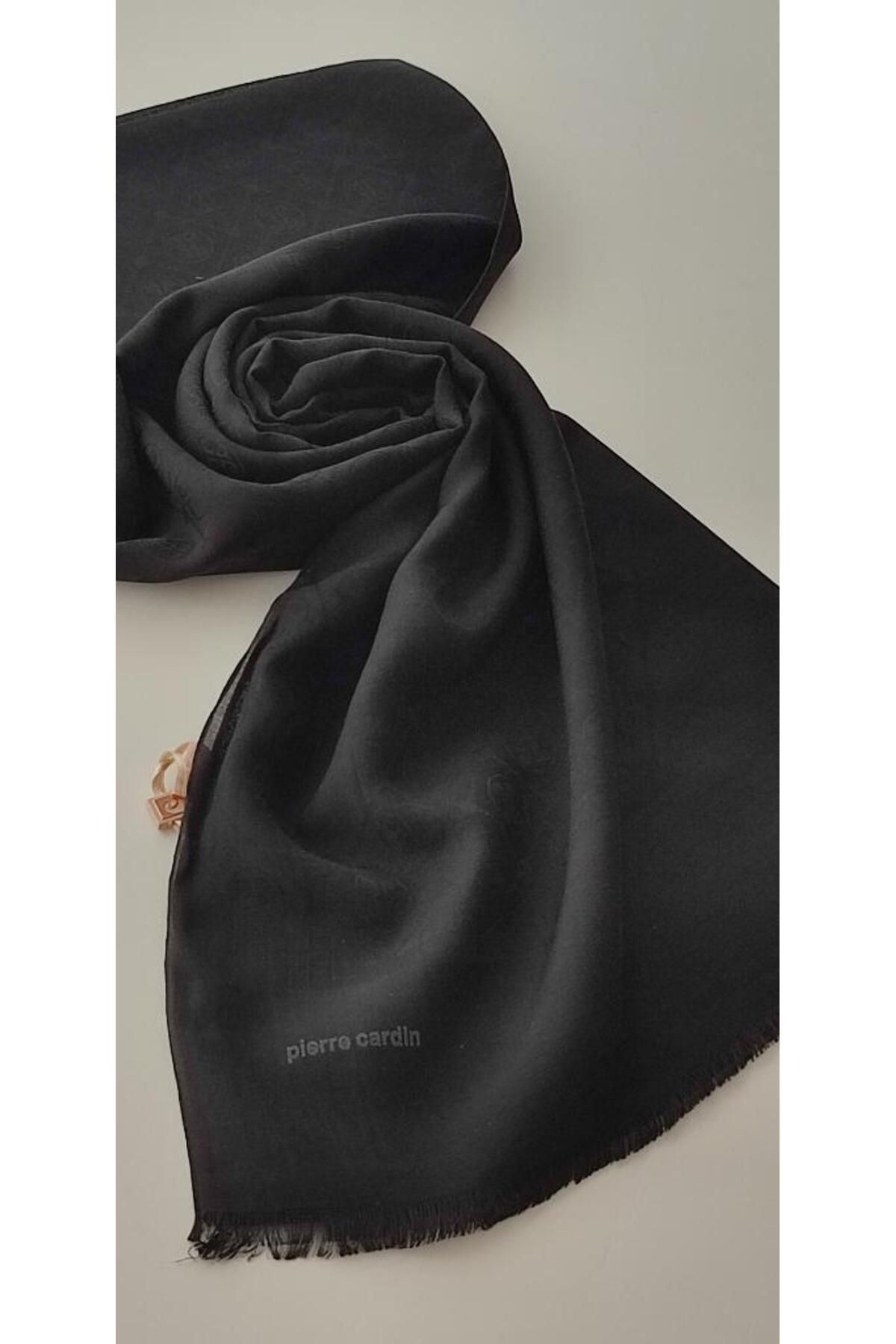 Siyah Pierre Cardin Şal