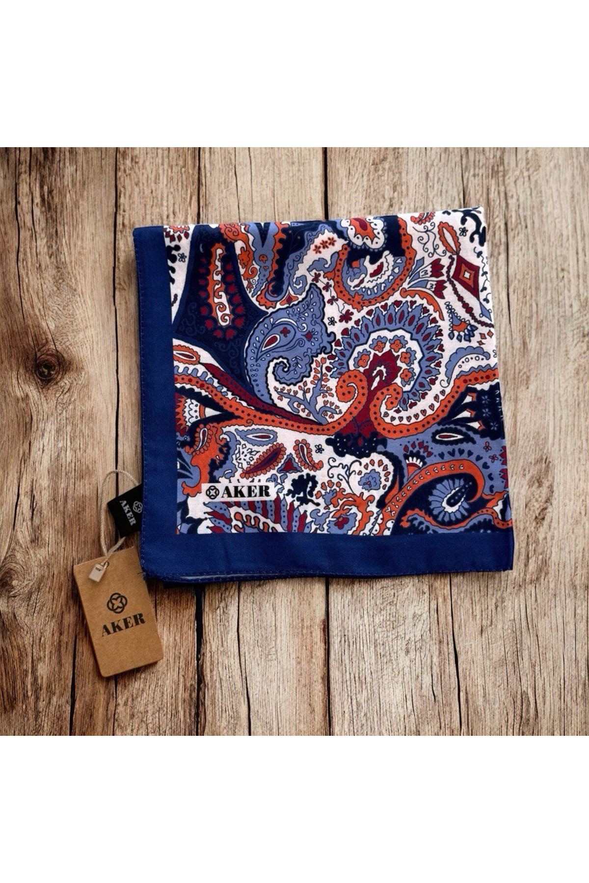 Lacivert Soft Touch Eşarp