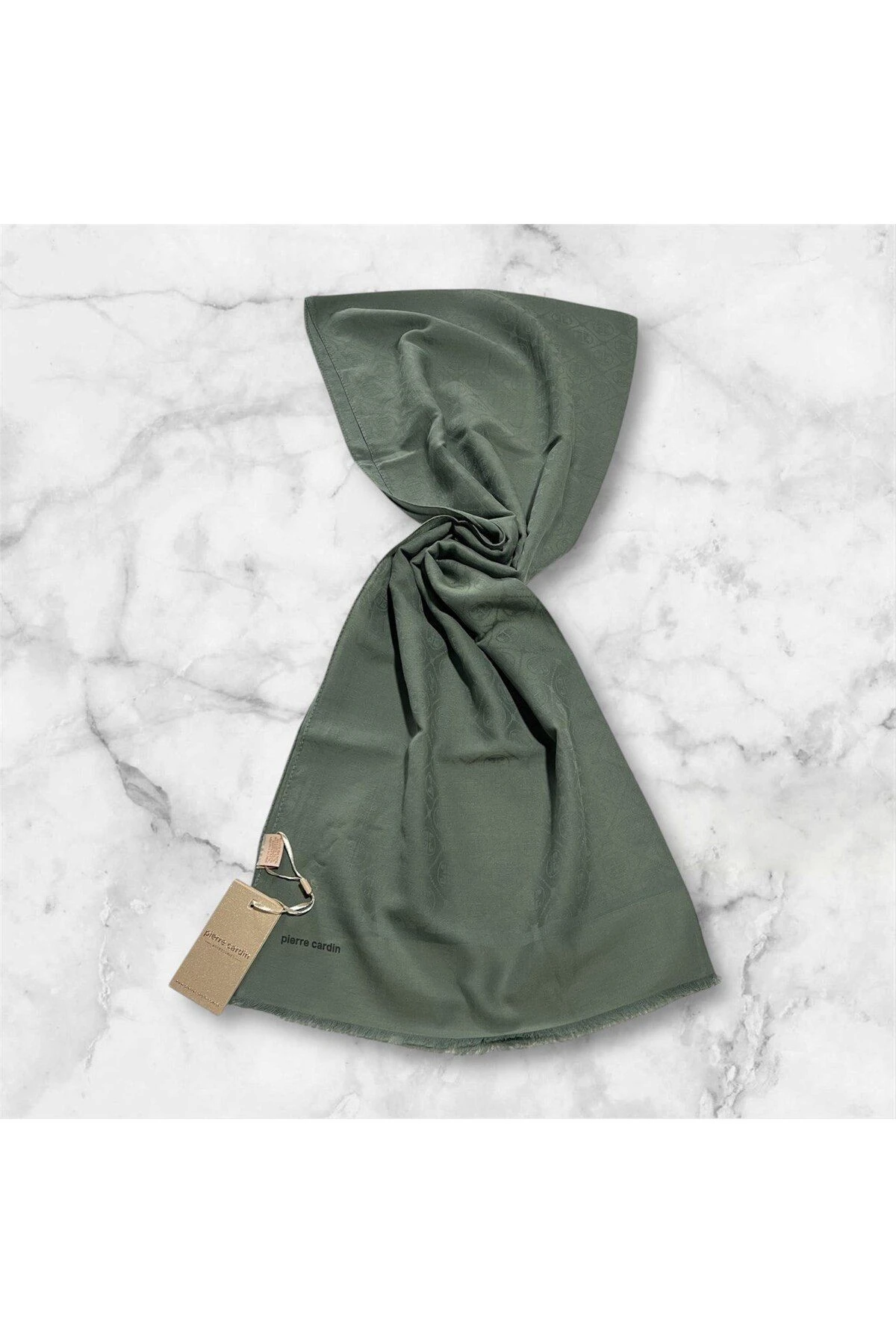 Mint Yeşili Pierre Cardin Şal
