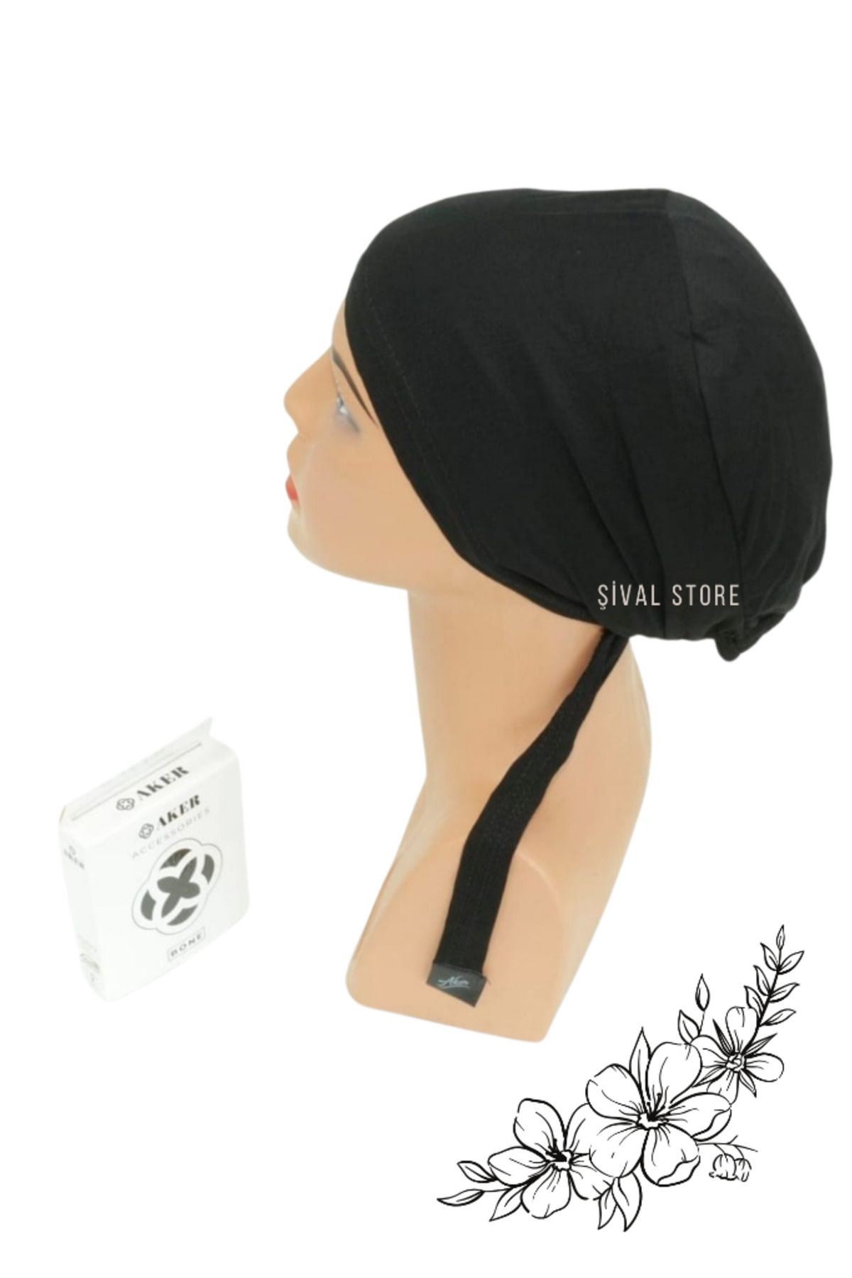 SİYAH DİKİŞLİ PENYE BONE