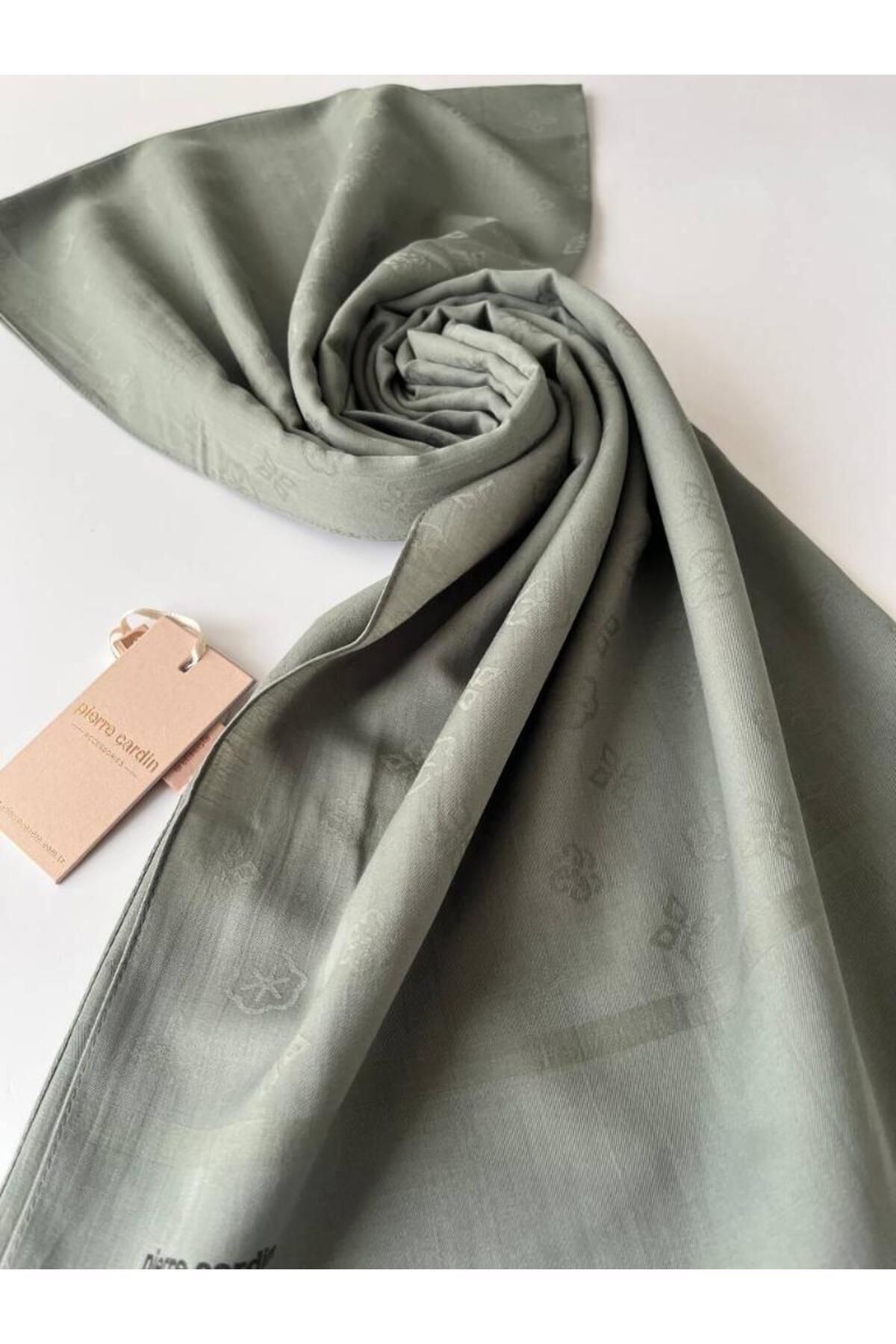 Mint Yeşili Pierre Cardin  Cotton Şal