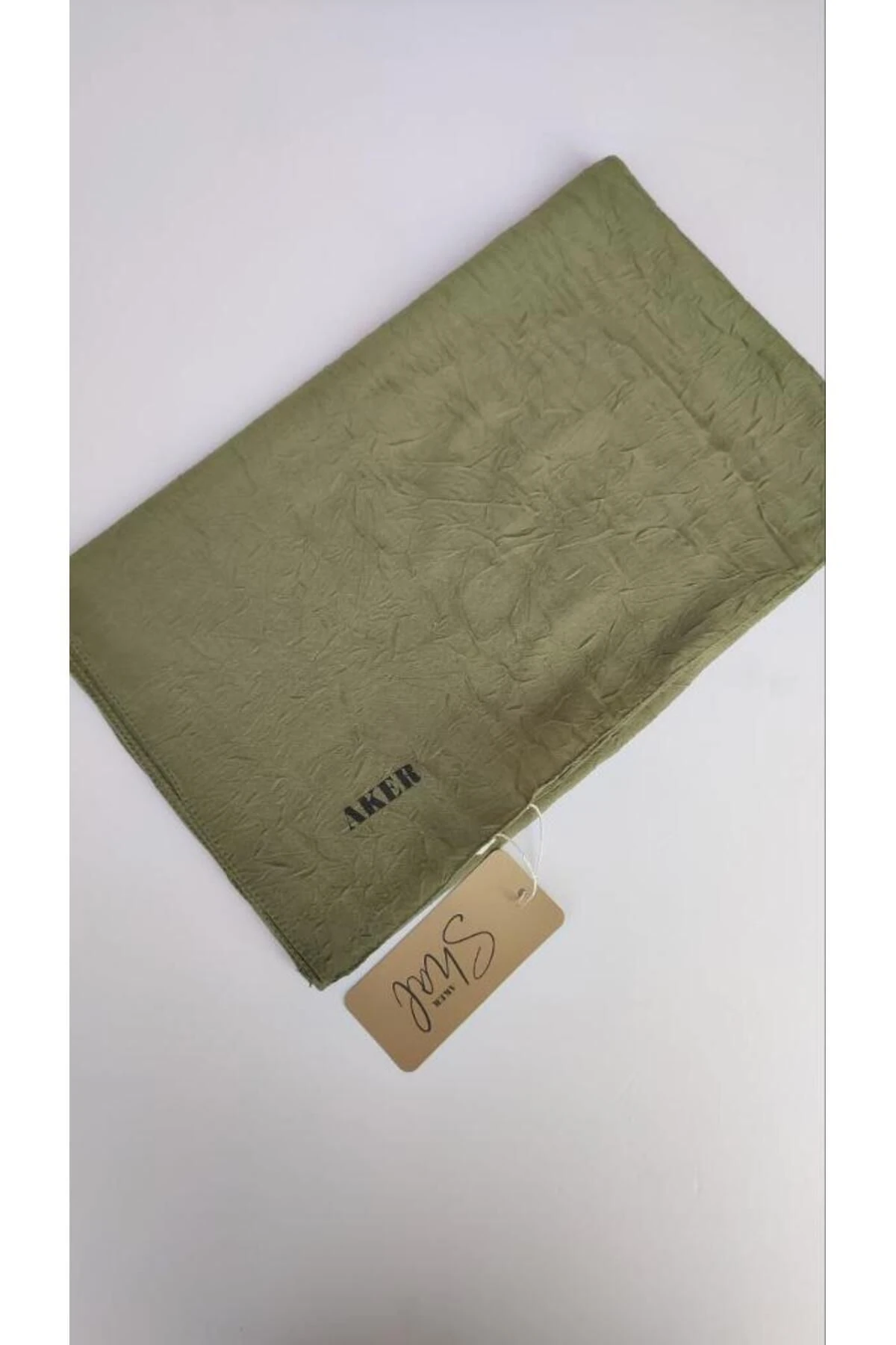 Haki Bambu Kraş Şal