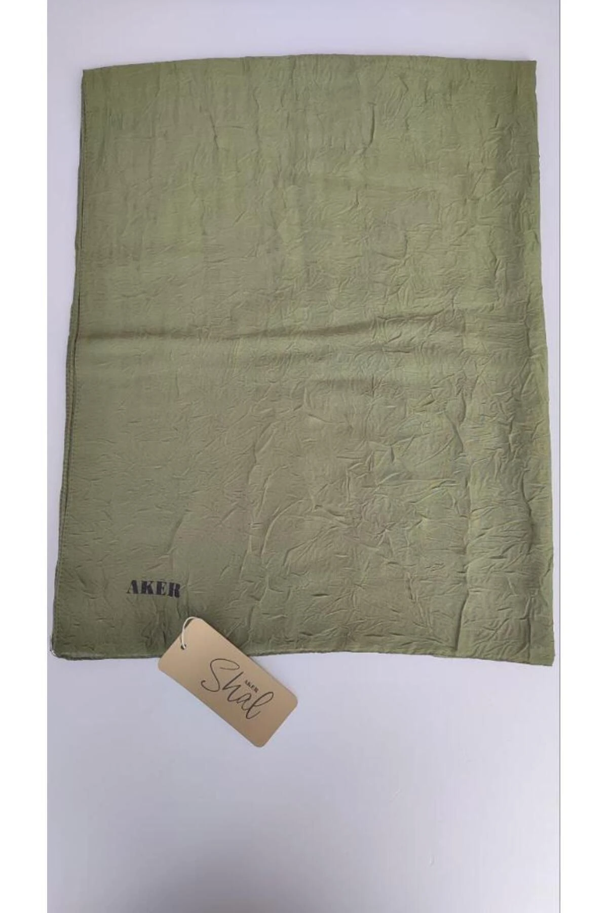 Haki Bambu Kraş Şal