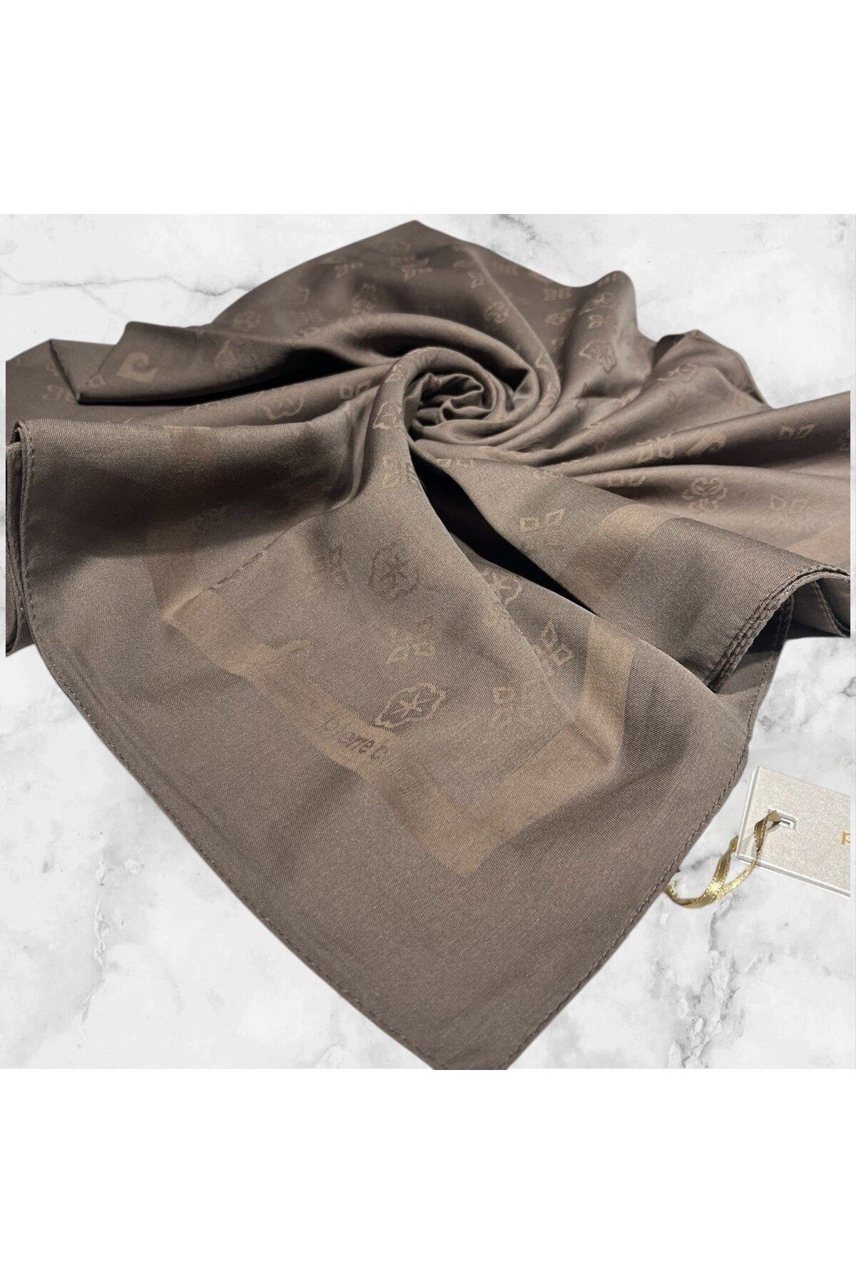 pierre Cardin Kahverengi Cotton Eşarp