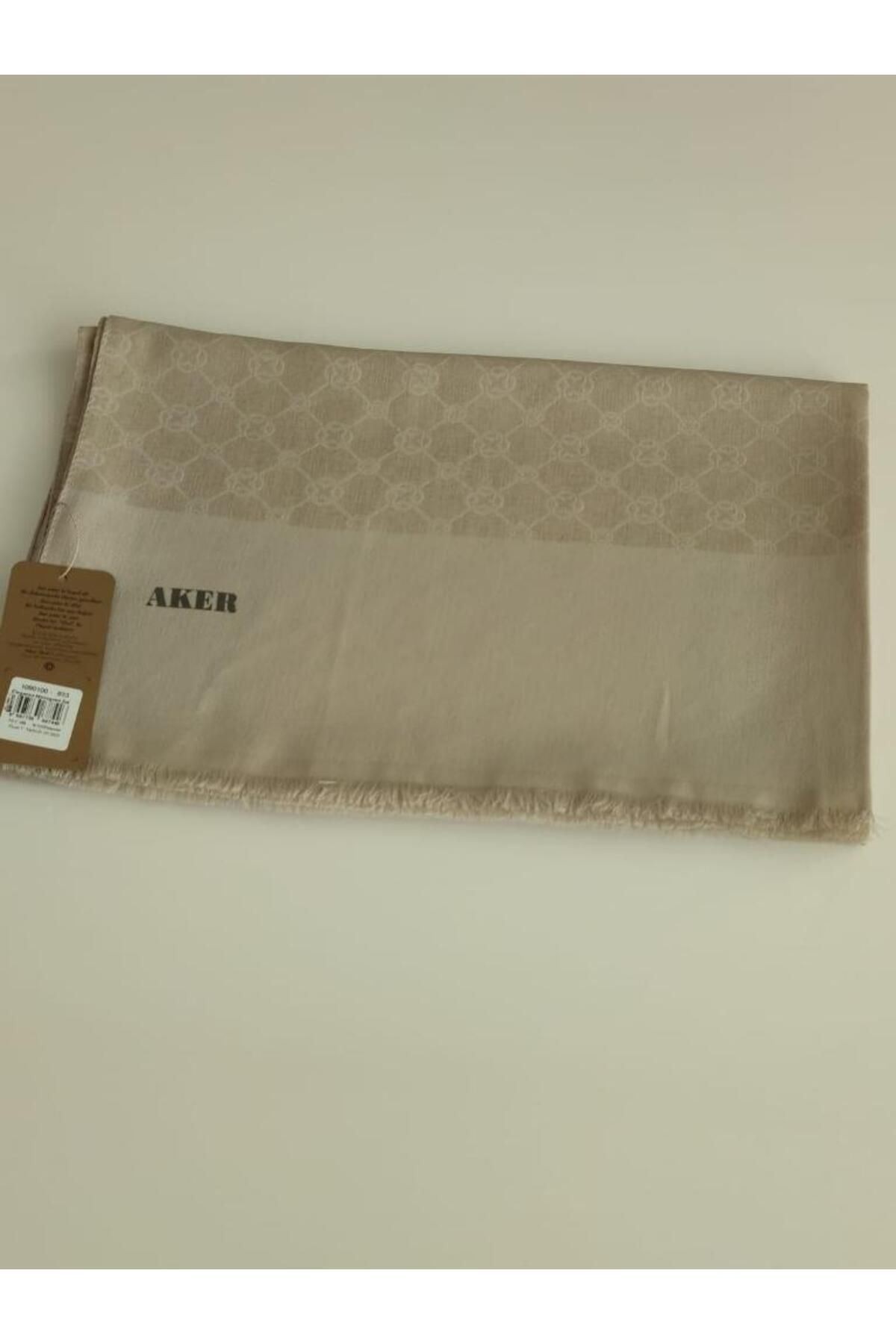 Aker Taş Elegance Monogram Şal