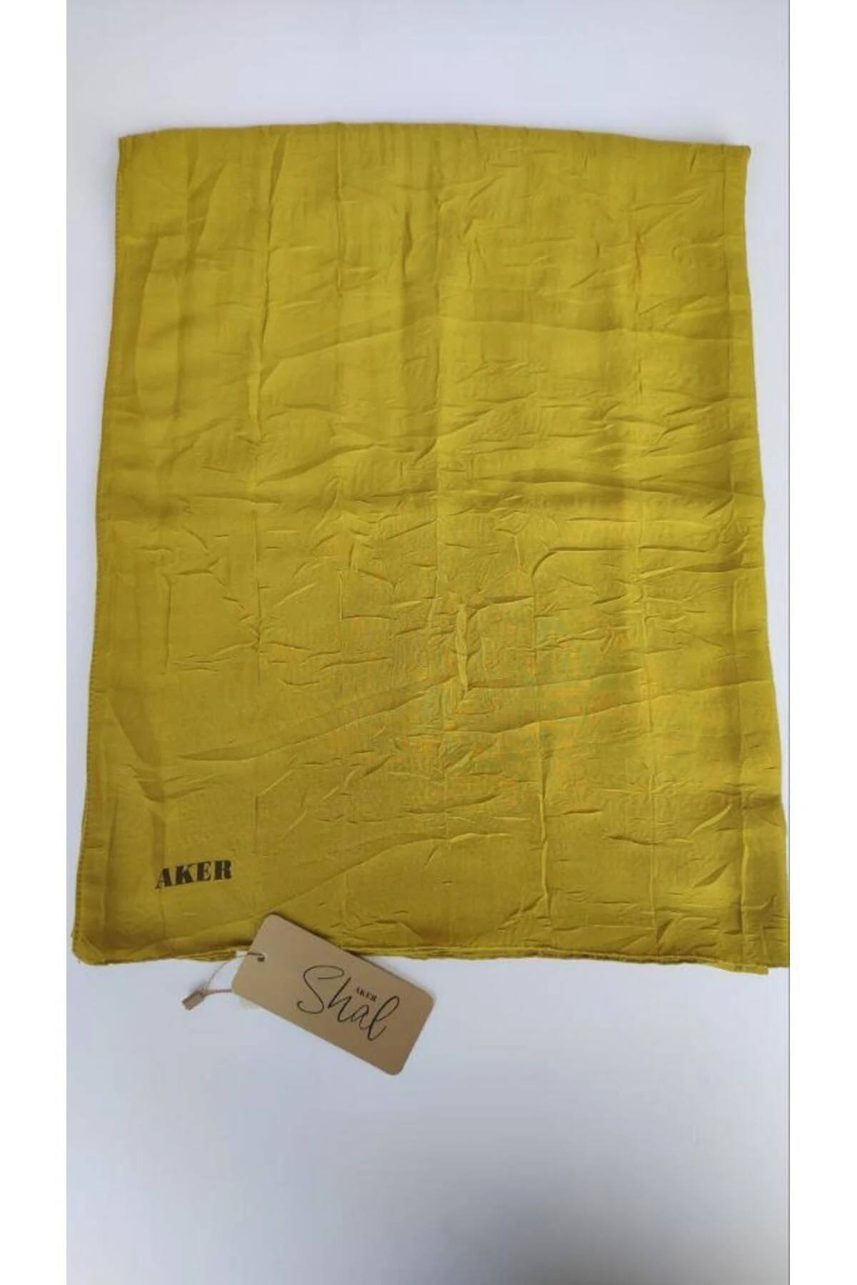 Yağ Yeşili Kraş Şal