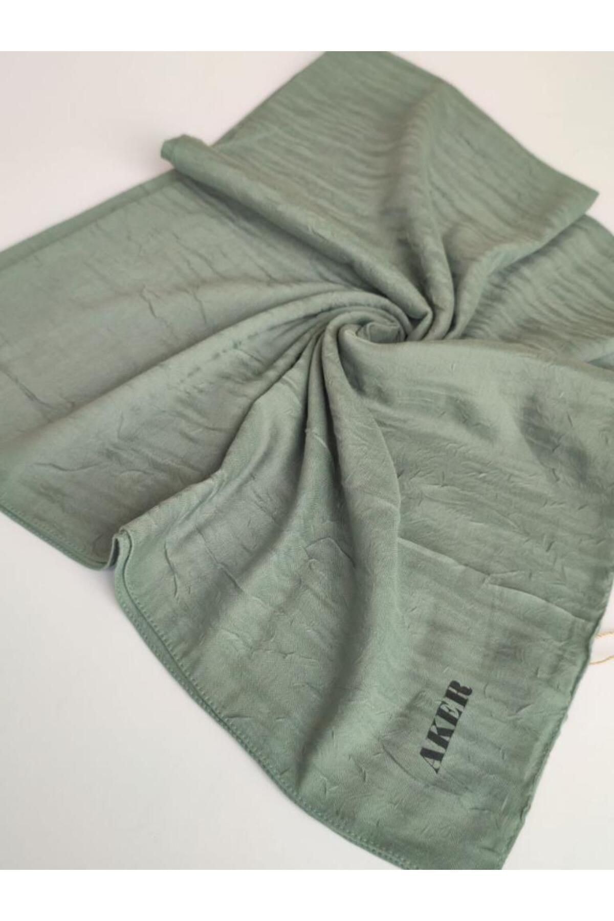 Mint Yeşili Kraş Eşarp
