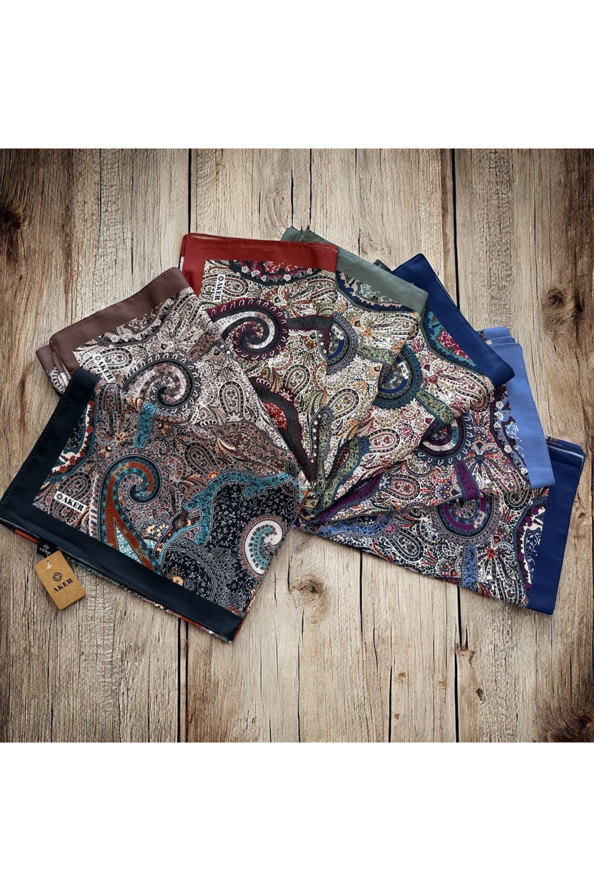 Lacivert Aker Soft Touch Şal 011