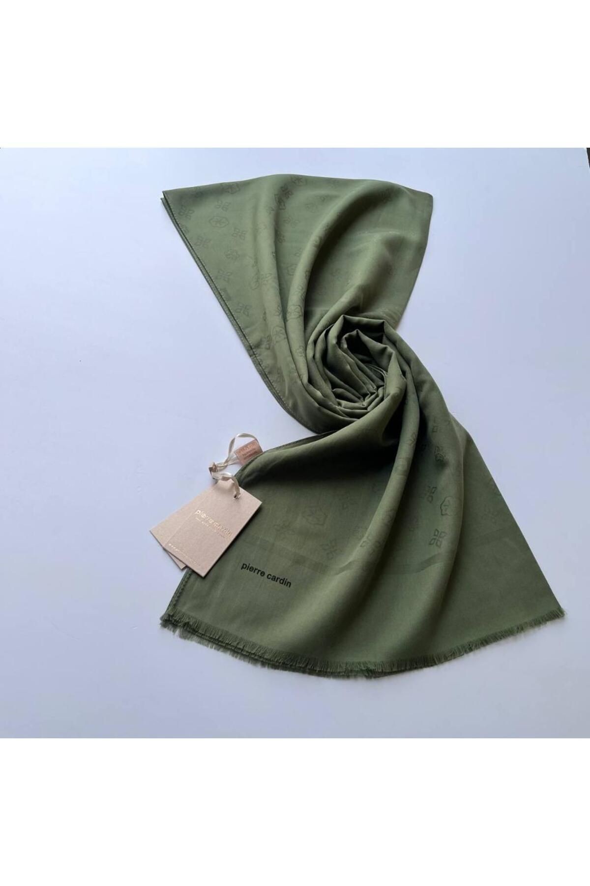 Yeşil Pierre Cardin Cotton Şal