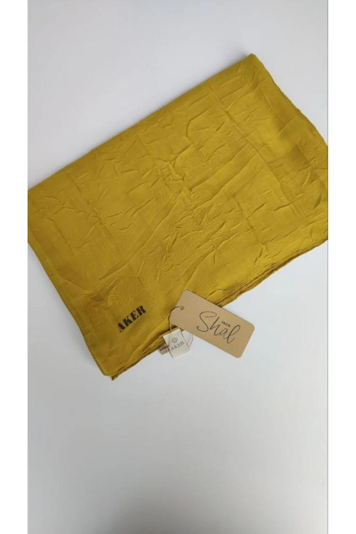 Yağ Yeşili Kraş Şal