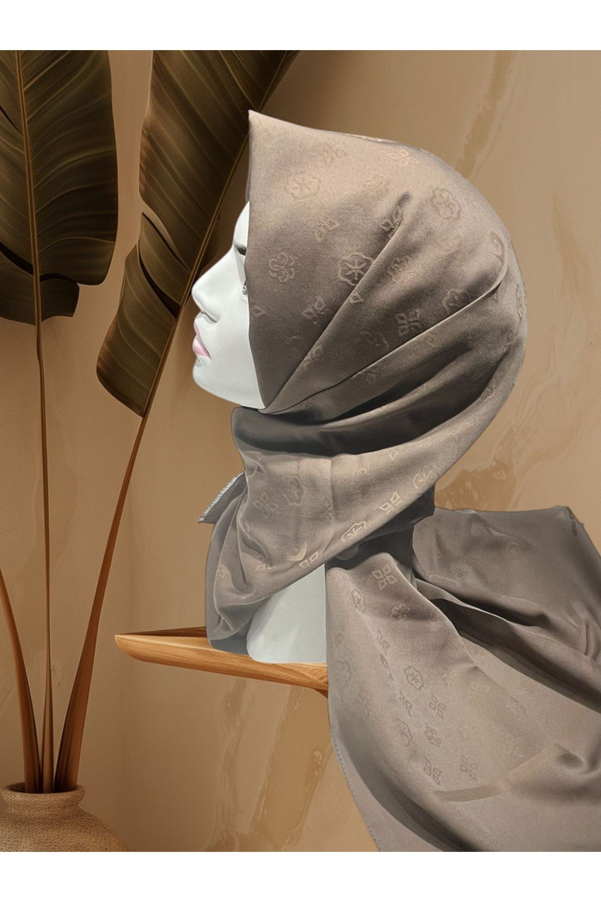Kahverengi Pierre Cardin Cotton Şal