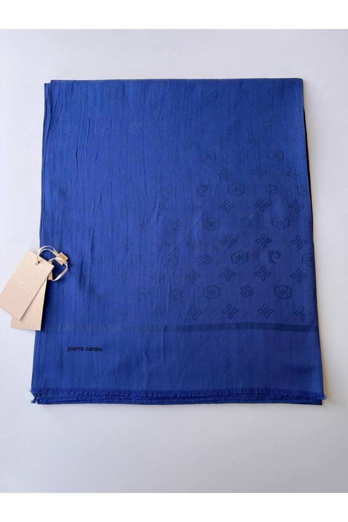 Saks Mavi Pierre Cardin Cotton Şal
