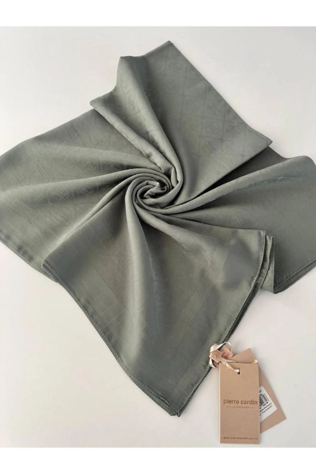 Mint Yeşili Pierre Cardin Eşarp