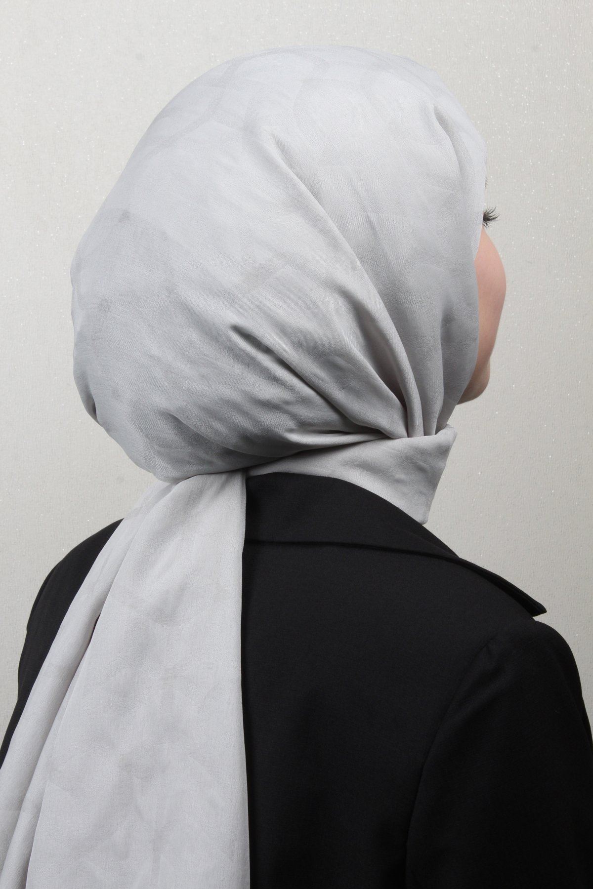 Gri Cotton Pamuk Şal 971