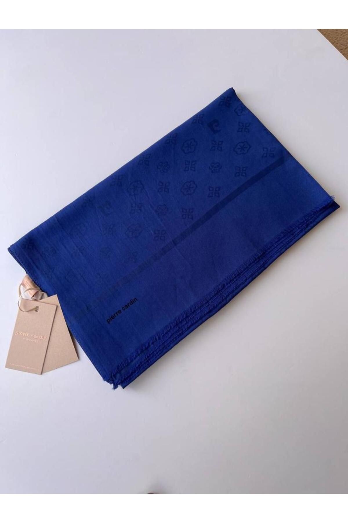 Saks Mavi Pierre Cardin Cotton Şal